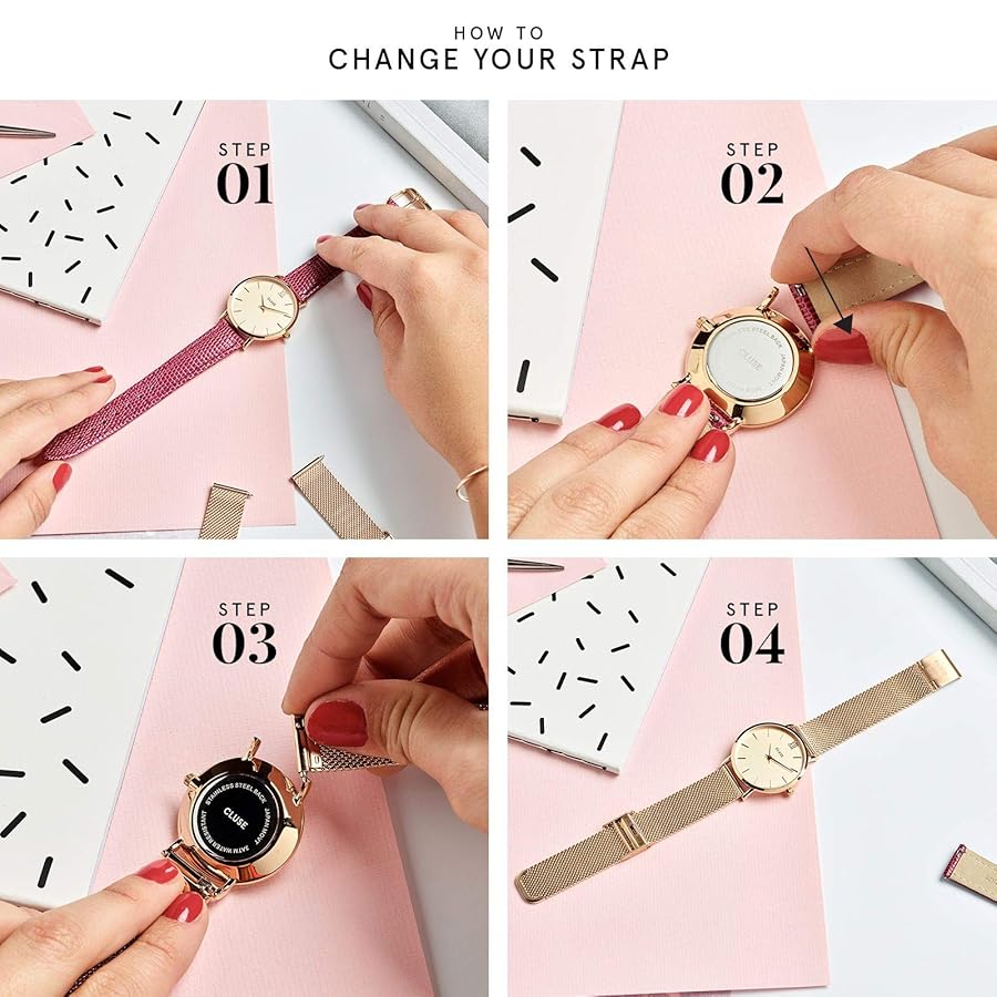 人気♡CLUSE La Vedette-24mm-　シルバーブラック ラ・ヴェデット | クルース/CLUSE 日本公式ストア