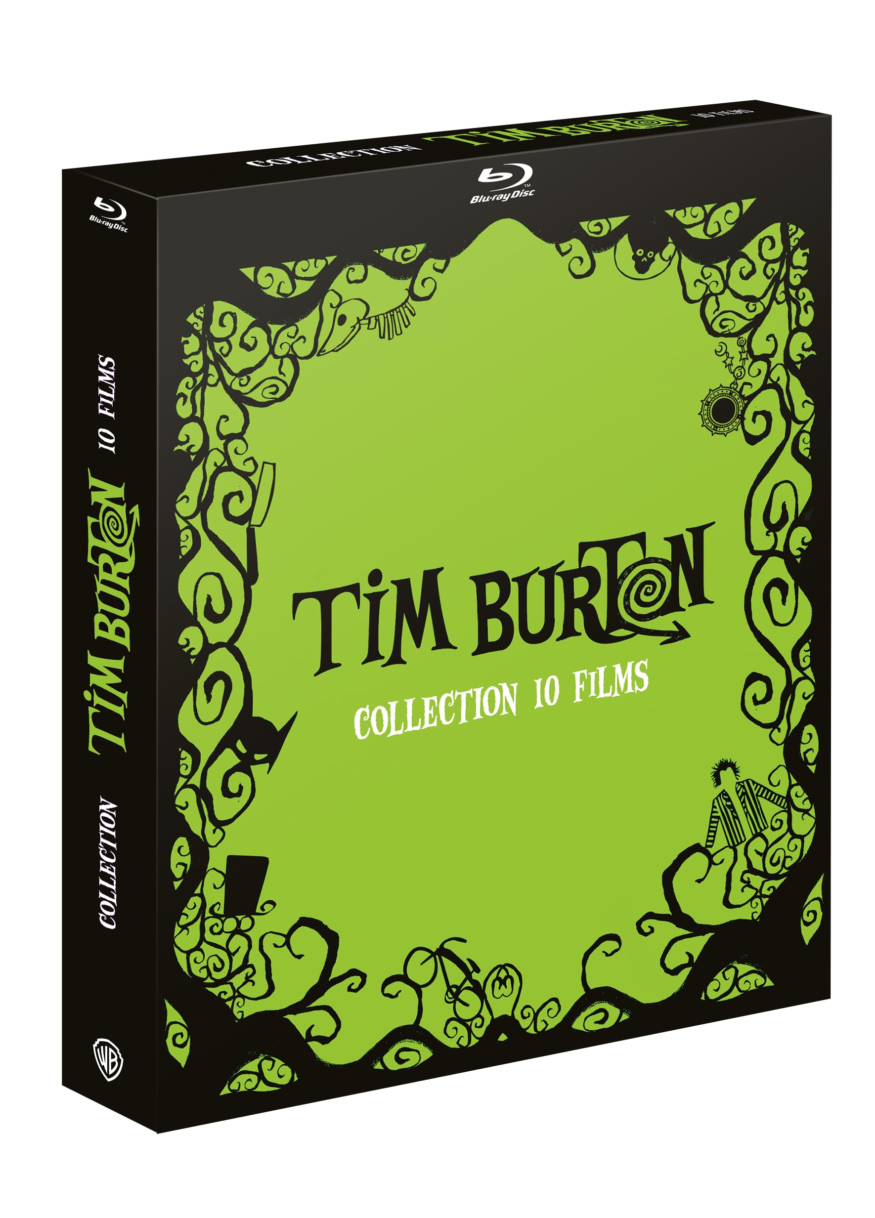 Tim Burton- Coffret 10 films Collection [Blu-ray]