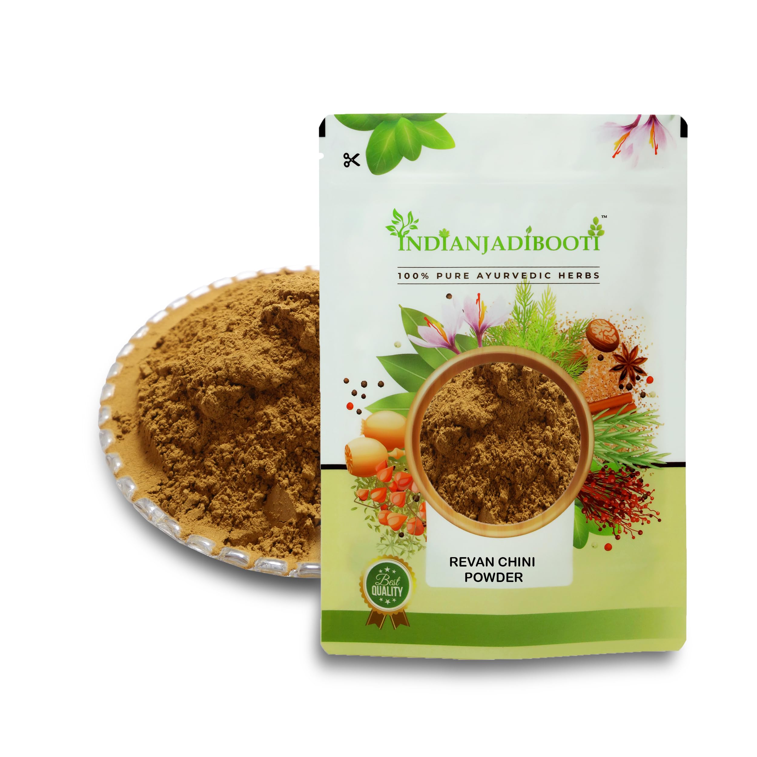 IndianJadiBooti Revand Chini Powder, 250 Grams Pack