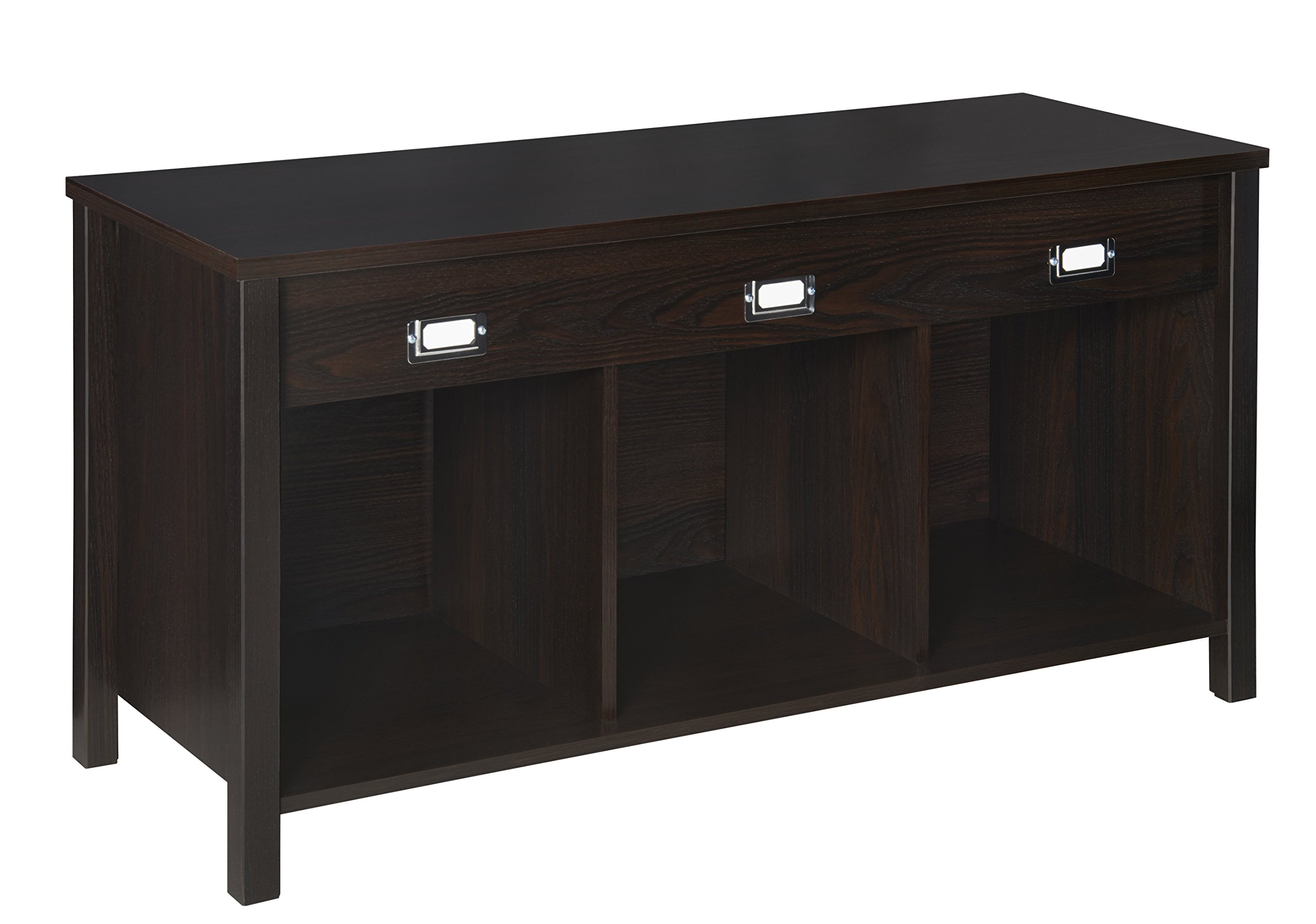 ClosetMaid 16052 Cubeicals Premium 3-Cube Bench, Black Walnut
