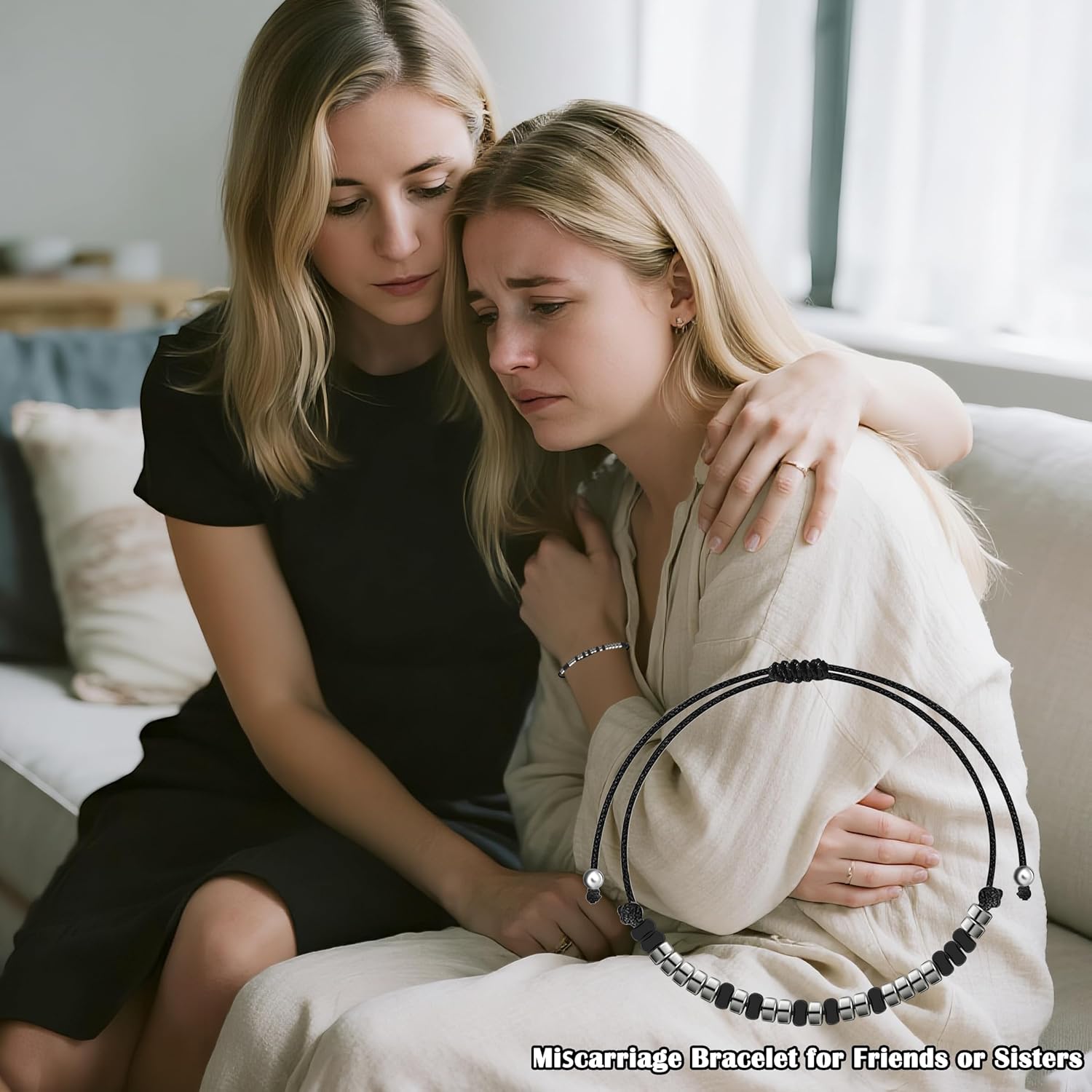 Miscarriage Gifts for Mothers Fathers, Loss Grief Miscarriage Morse Code Bracelet for Women, Sympathy Gift Memorial Gifts, Pregnancy Loss Jewelry - Image 6