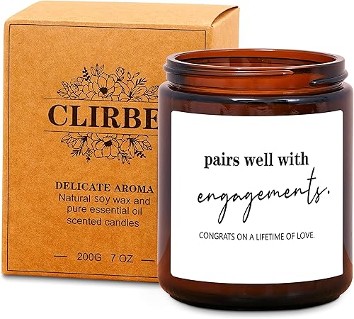 Vela aromática, combina bien con velas de compromiso, regalos para bodas, compromisos, velas de soja para el hogar, decoraciones del hogar, velas de