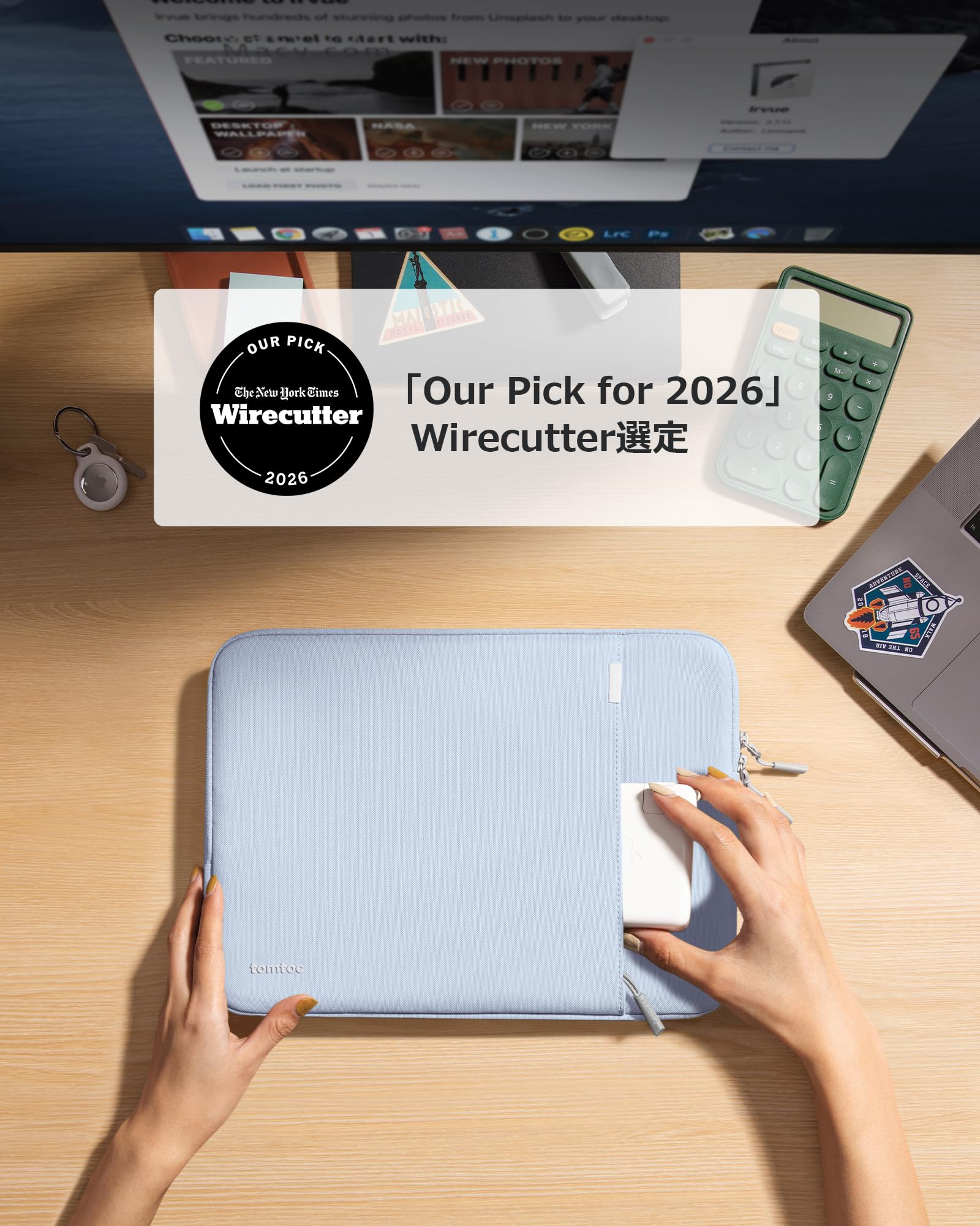 Amazon.co.jp: tomtoc 360°保護 パソコンケース 14インチ MacBook Pro
