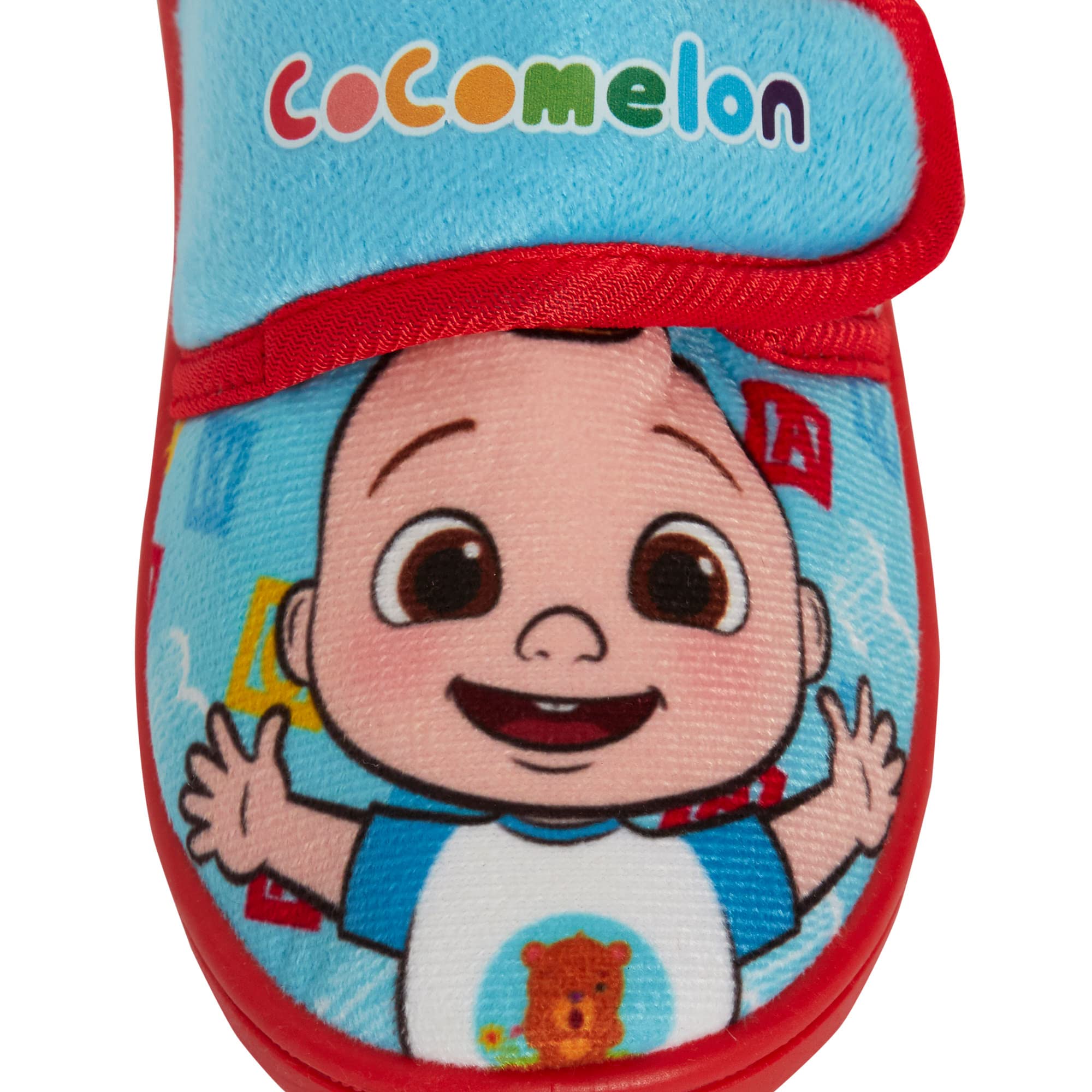 CoComelon Slippers Girls Boys Infants Toddlers Easy Fasten Nursery House Shoes Kids JJ Booties