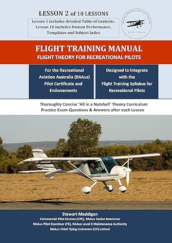 FLIGHT TRAINING MANUAL: - Lesson 2; operation &amp; effects of controls (FLIGHT TRAINING MANUAL - Flight Theory for Recreational Pilots - Lessons 1 - 10)
