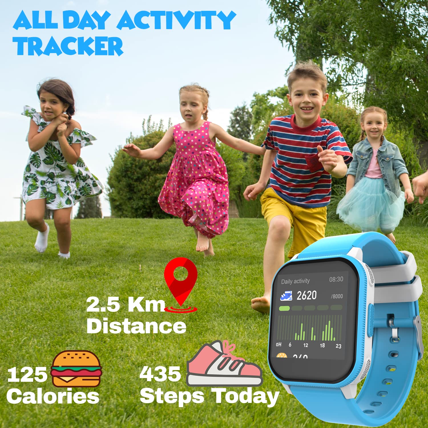 Interactive and Engaging Smartwatch for Kids
