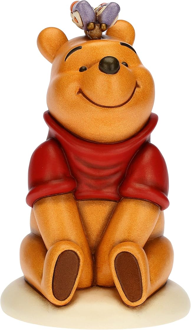 Winnie the pooh amichevole con farfalla - living icone - idea regalo thun Localization-B08X1ZLPRV