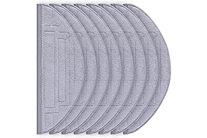 8 Replacement Microfiber Mop Cloths for Roborock S8 Pro Ultra Robot Vacuum Cleaner