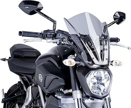 Puig Parabrisas Touring (humo) para Yamaha FZ07 15-17