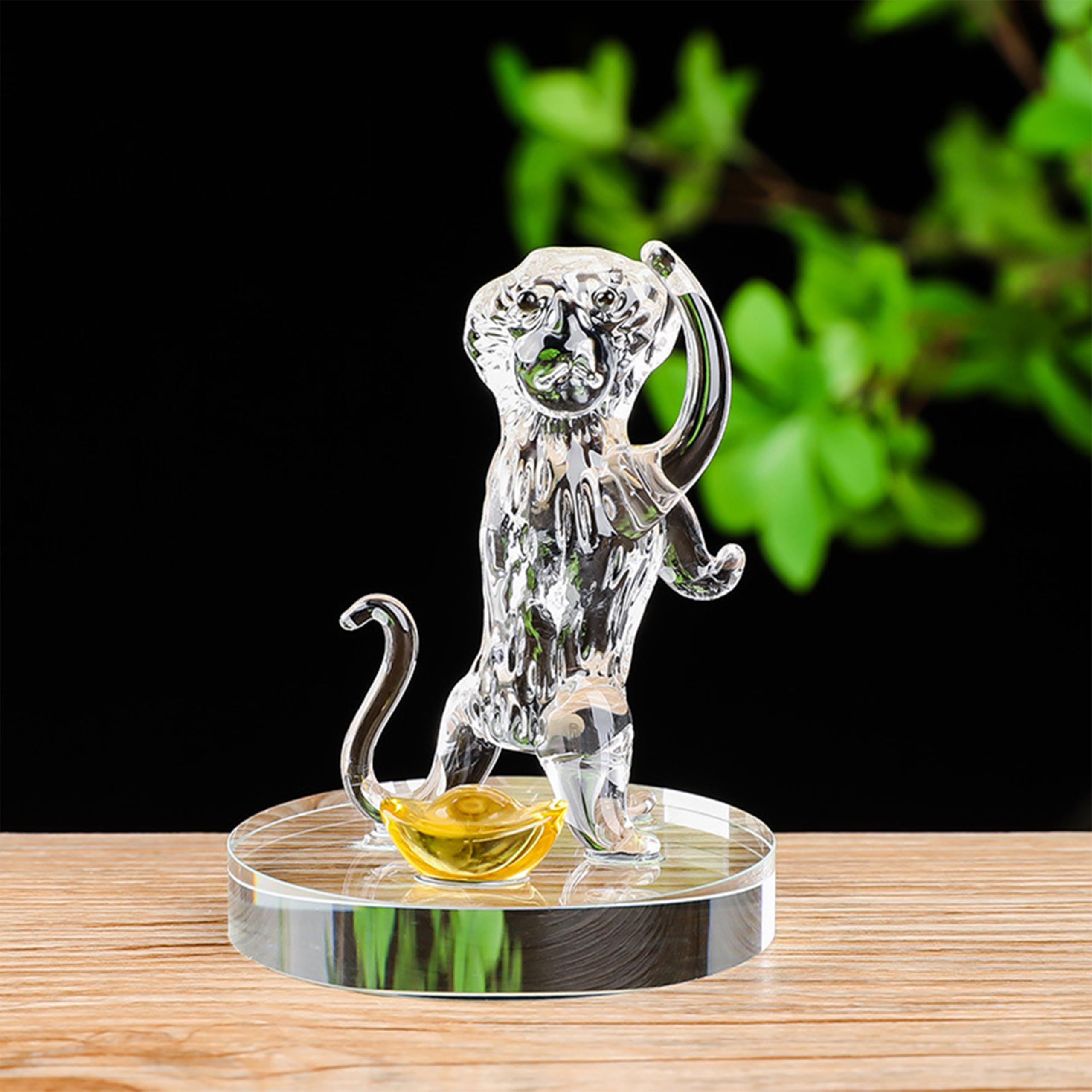 水晶馬置物素敵な逸品