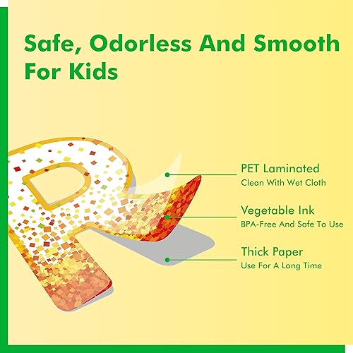 Miniatura 3 de Decoración para el aula, 4 piezas de póster de lectura de letras de confeti de lectura de letras de confeti para decoración de tablón de anuncios,