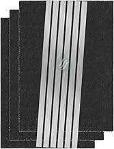 Pack of 3 Activated Carbon Odour Filters, Compatible with Sauter and Brandt 74X1075, 79X8361