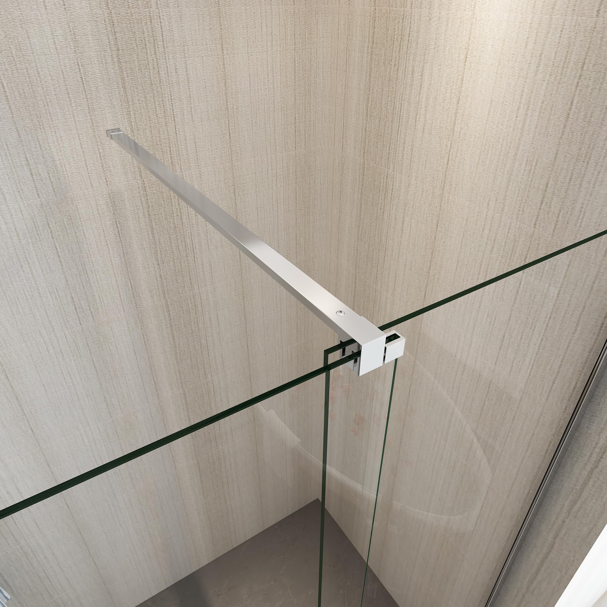 Paroi De Douche Accès En Angle 1 Porte Pliante 70 Cm 1 Porte Coulissante 100 Cm S300 90916546