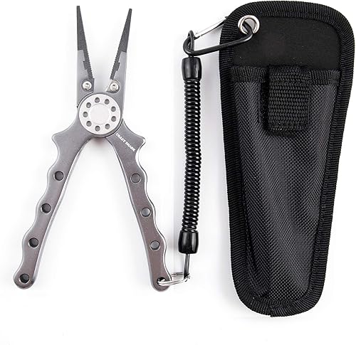 Miniatura 6 de CRAZY SHARK Alicates de pesca Quitadores de anzuelos resistentes al agua salada