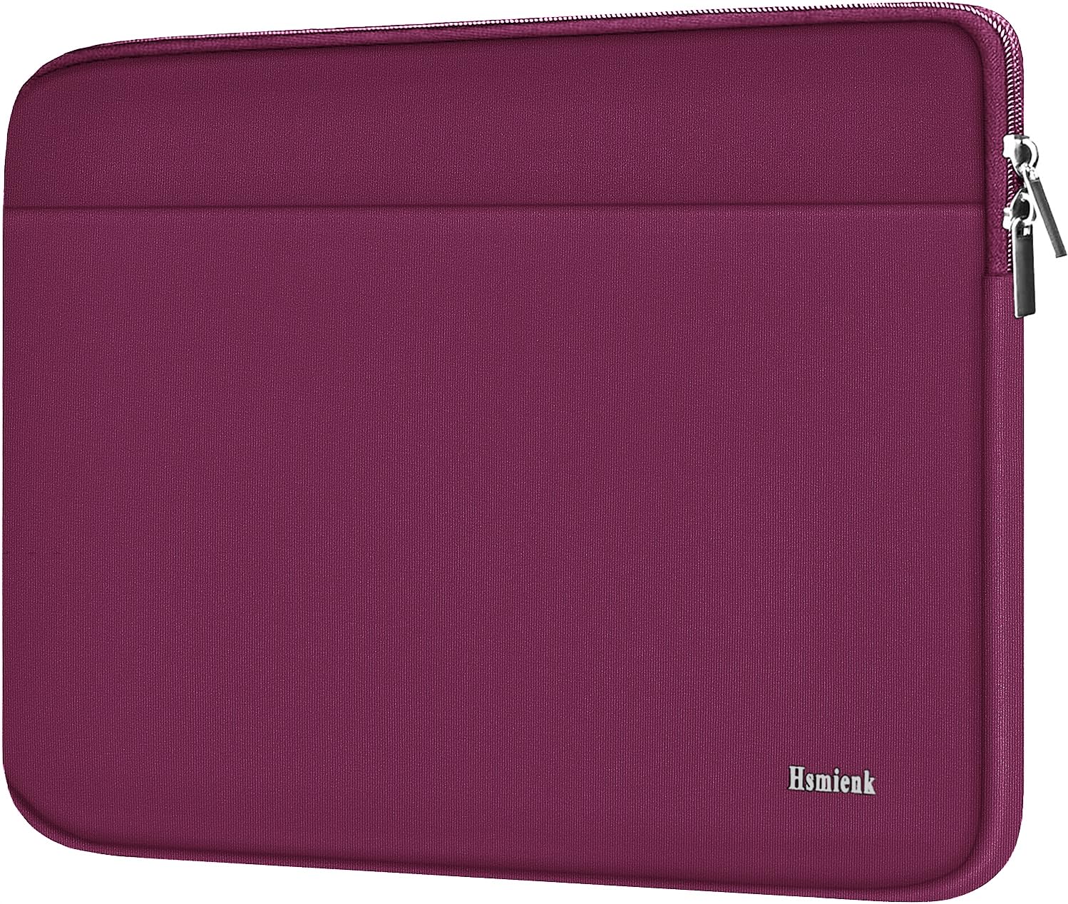 Laptop Case 14 inch, Shockproof Protective Notebook Cover Bag with Accessory Pocket, Carrying Laptop Sleeve Compatible for MacBook HP Lenovo Dell Asus Acer, Rose Red