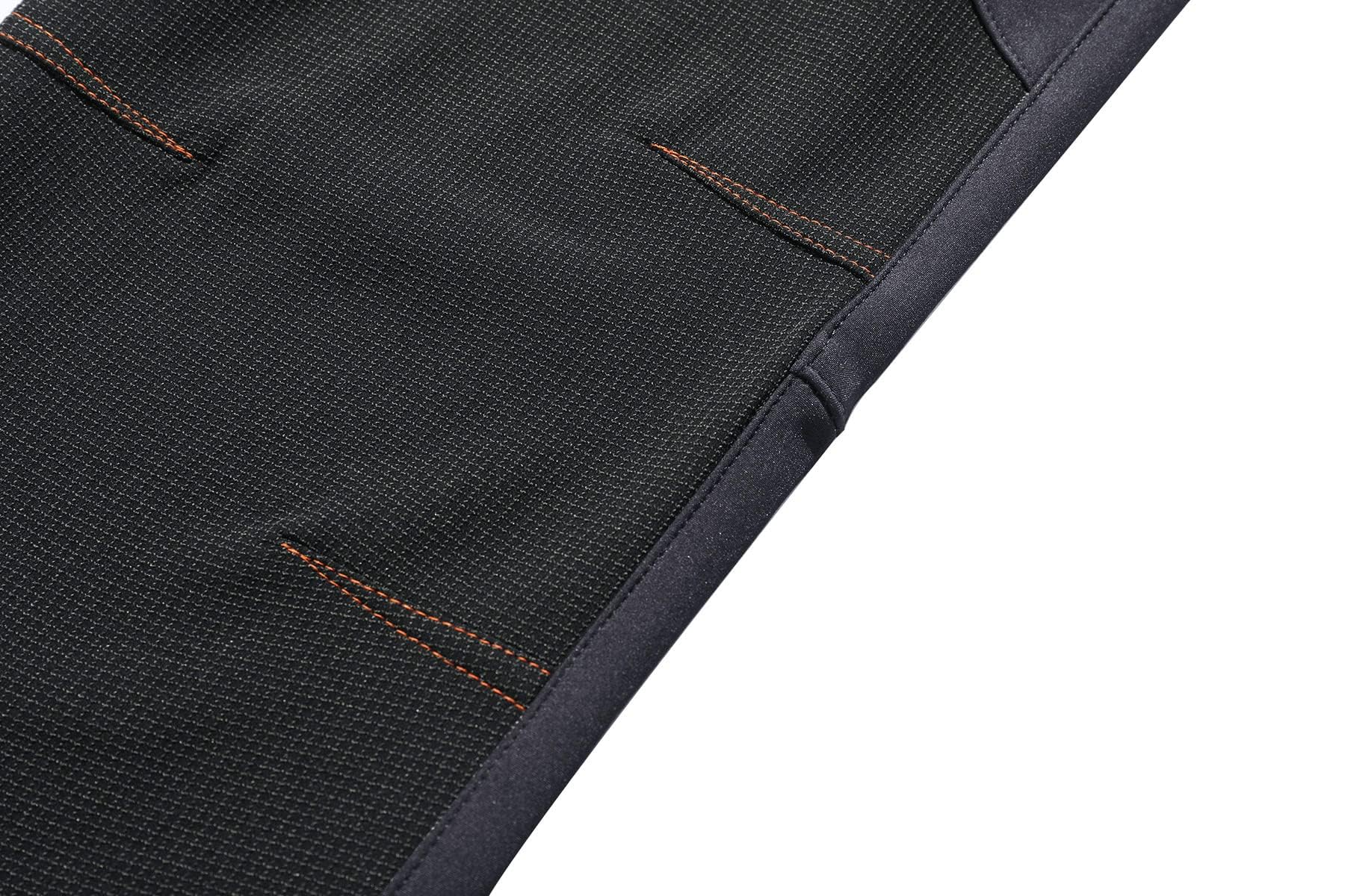 BenBoy Pantaloni Trekking Uomo Invernali Impermeabili Sci Softshell Termici Neve Caldo Montagna Escursionismo Outdoor Nero L