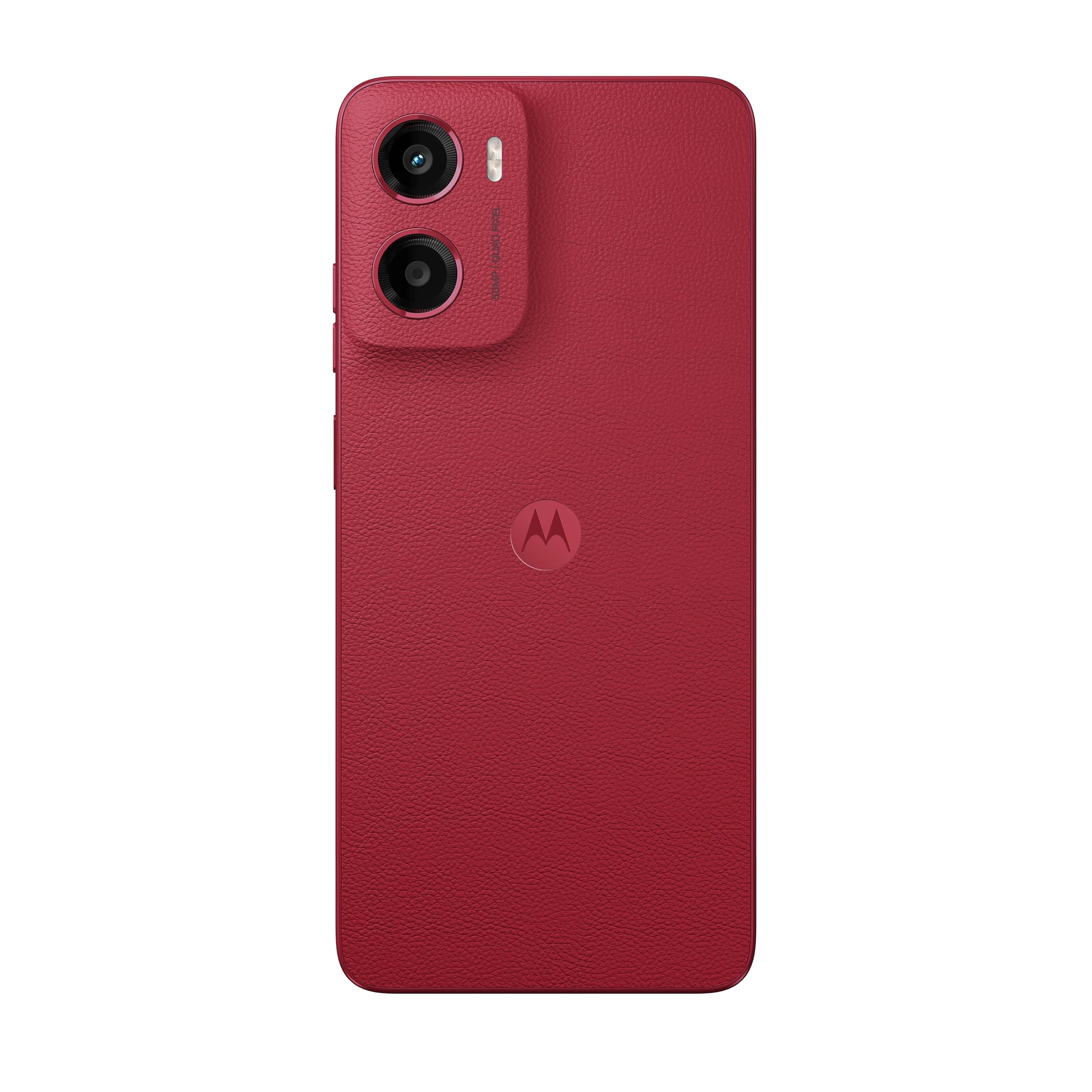 Motorola XT2523-3 Moto G05, Dual, 128GB 4GB Ram, Plum Red : Amazon