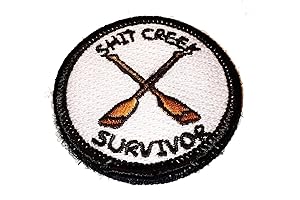 Shit Creek Survivor Merit Badge Patch