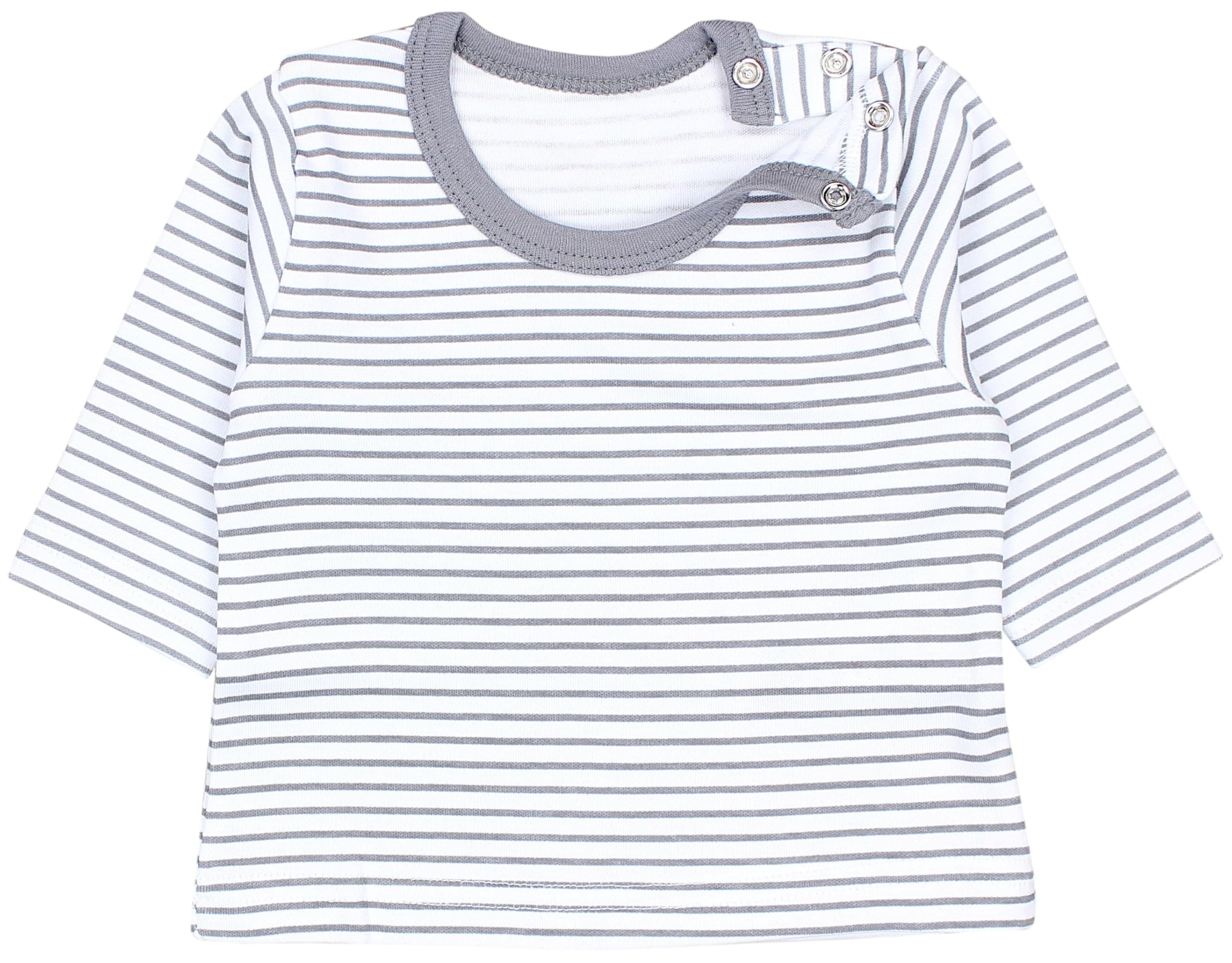 TupTam Camicia per Bambina a Neonati Maniche Lunghe Pacco da 5