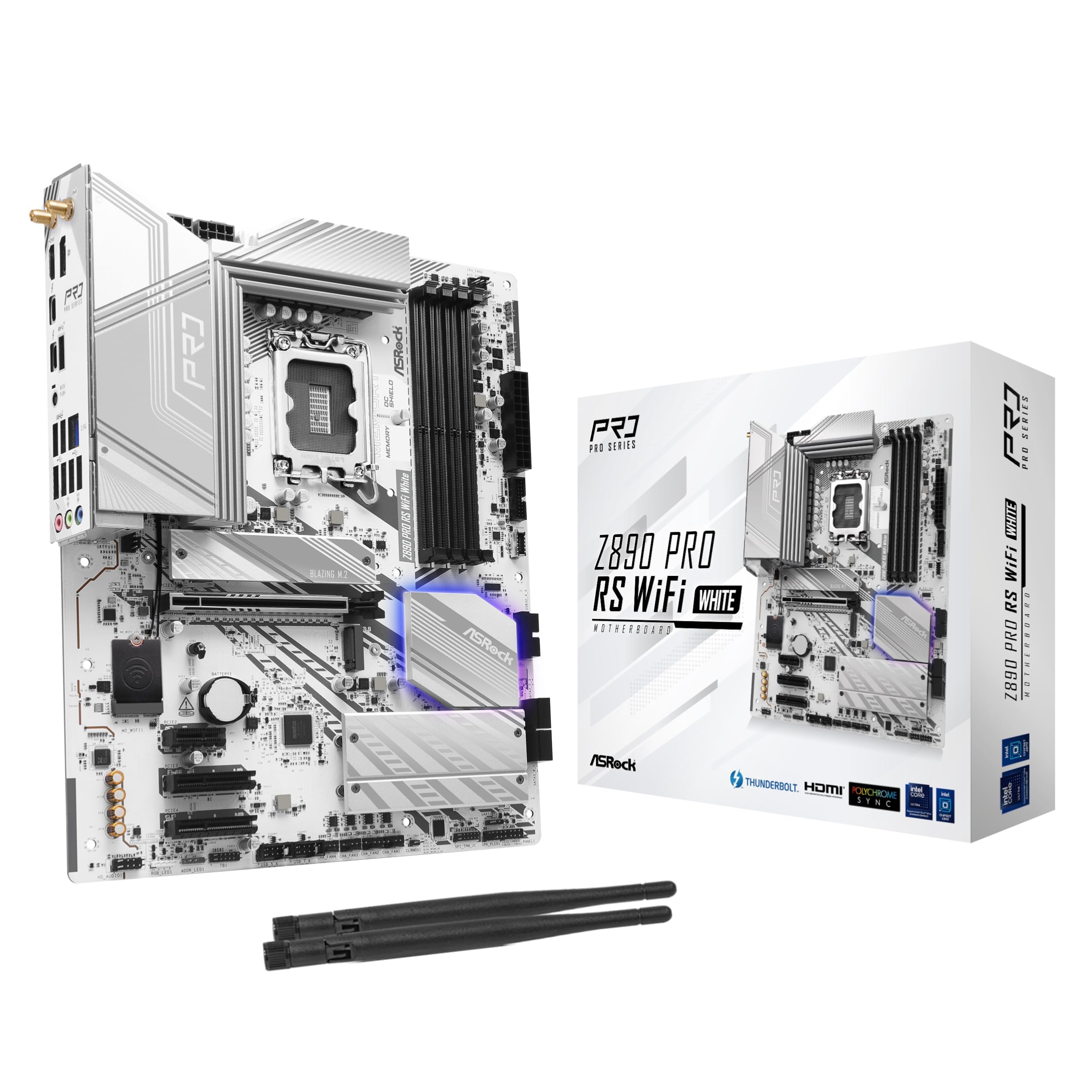 Amazon | ASRock マザーボード Z890 Pro RS WiFi White Intel