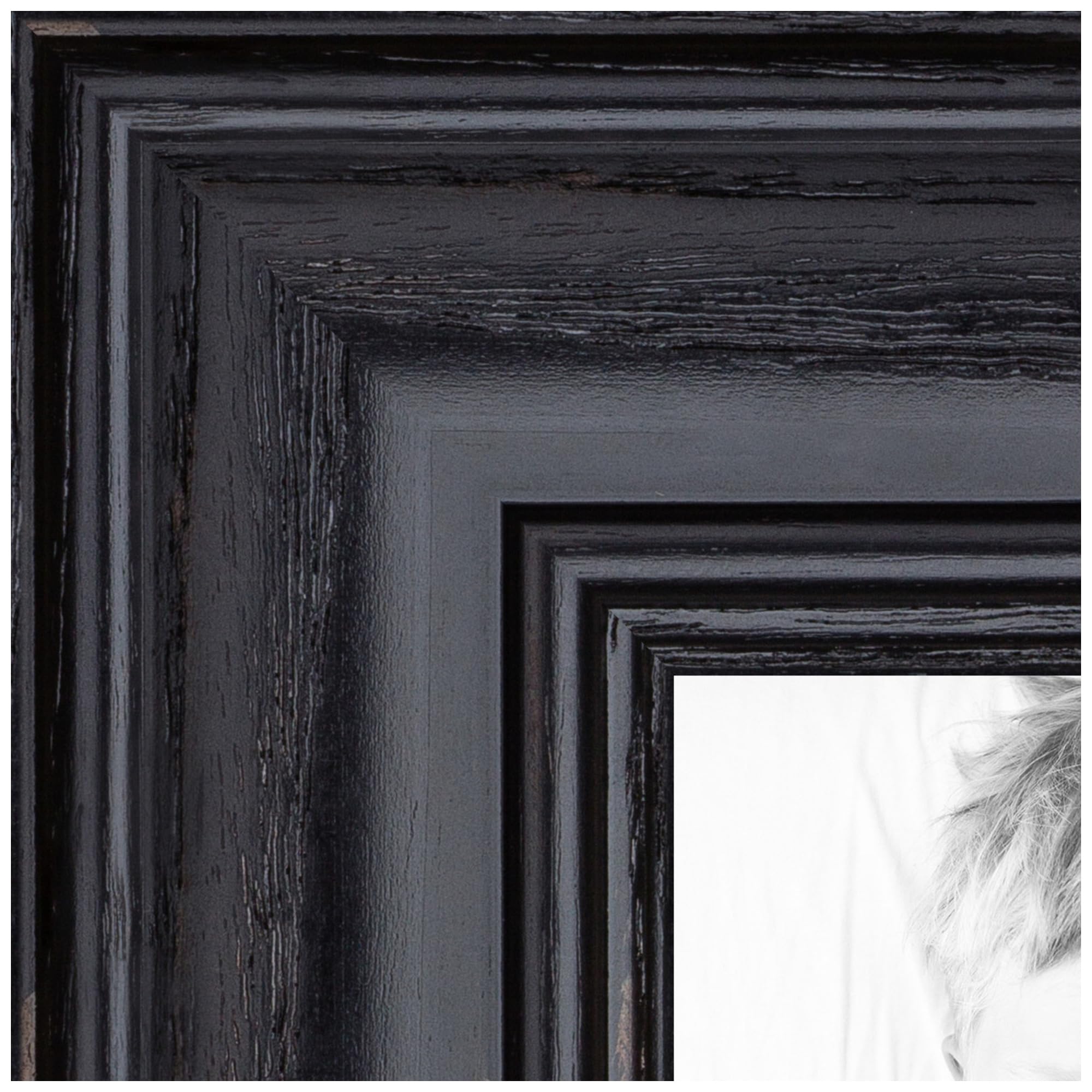 Amazon.co.jp: ArtToFrames 9x39インチ ブラック写真フレーム