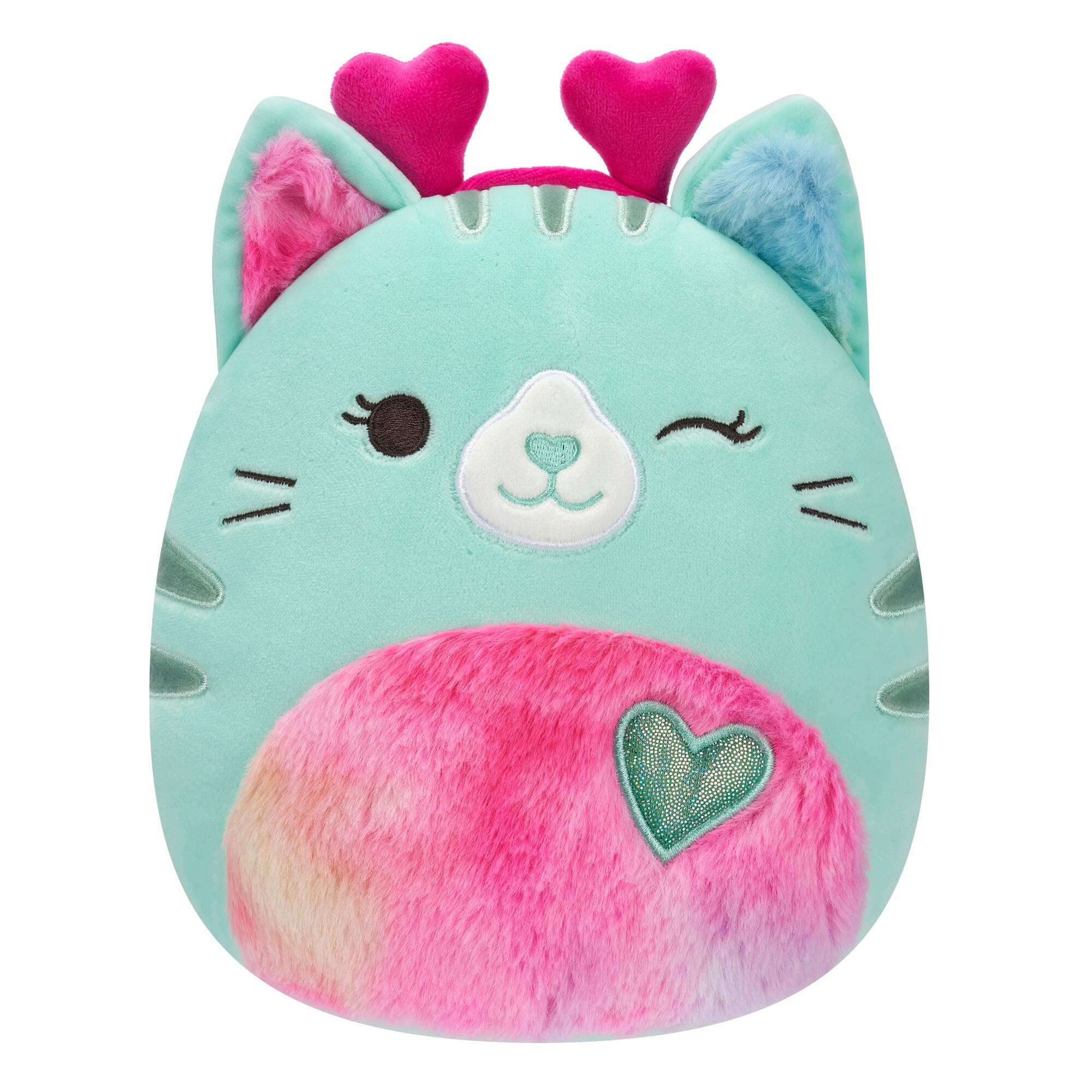 Squishmallows Original 8-Inch Finley and Corinna Valentine’s Day 2-Pack Plush - Ultrasoft Official Jazwares Plush