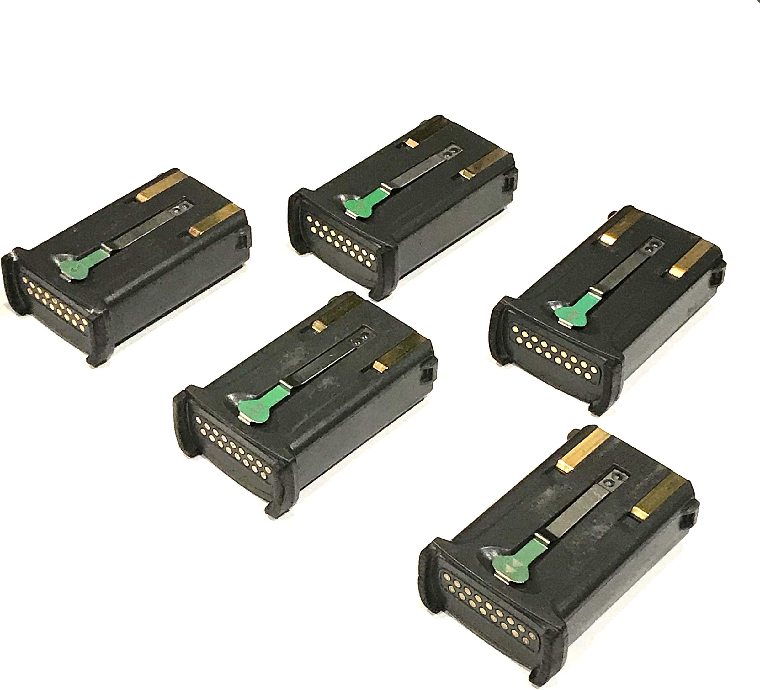 Symbol Pack of 5 x Battery MC9000 Series MC9050 MC9060 MC9090 MC9190 MC92N0 Barcode Scanner 82-111734-01-7.4v 2400mAh