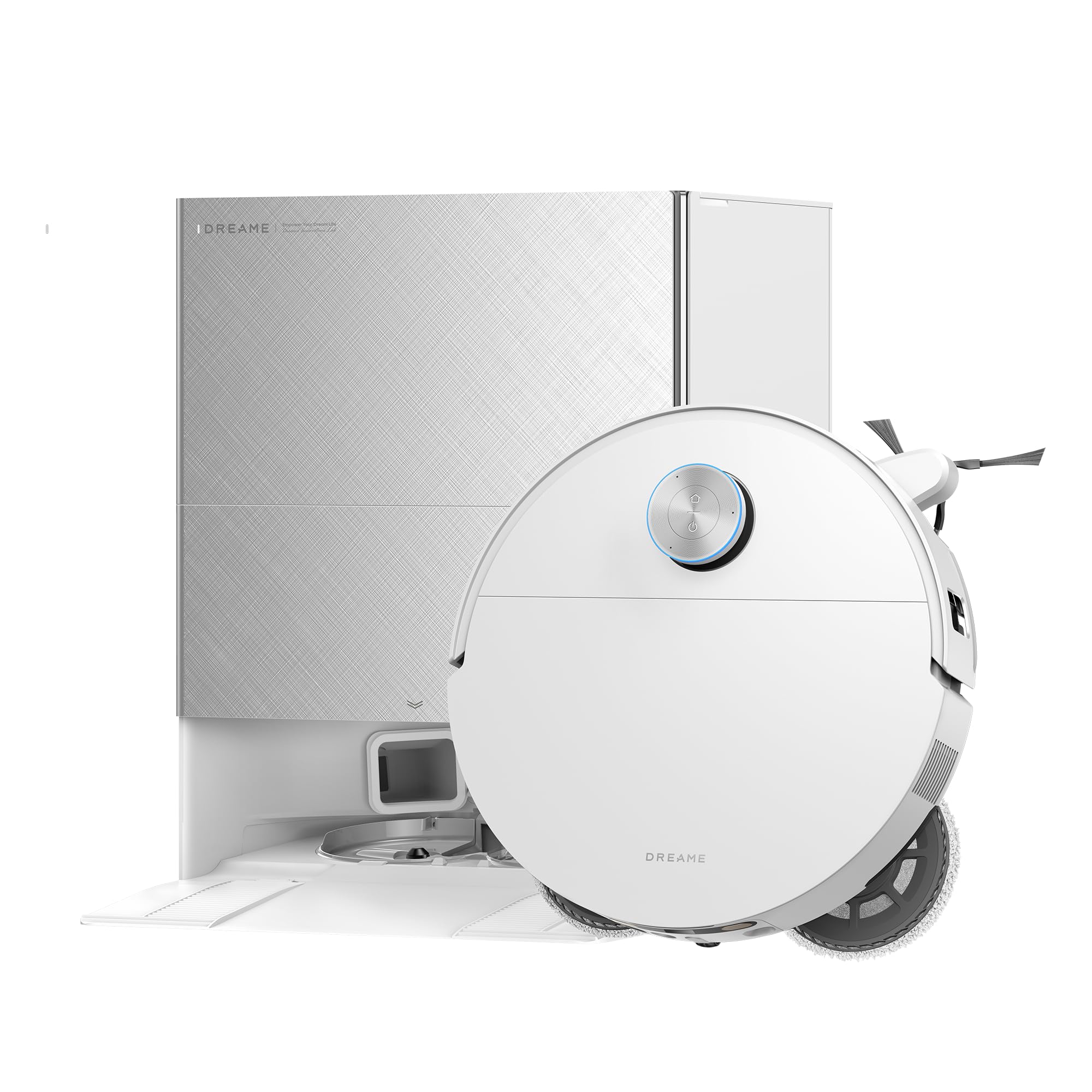 DREAME X50s Ultra Robot Aspirapolvere e Lavapavimenti, Ultrasottile 7,95 cm, Supera Ostacoli 8.8 cm, 35.000 Pa, Auto-Svuot./Riemp./Pulizia, 0 Grovigli, Rileva 2