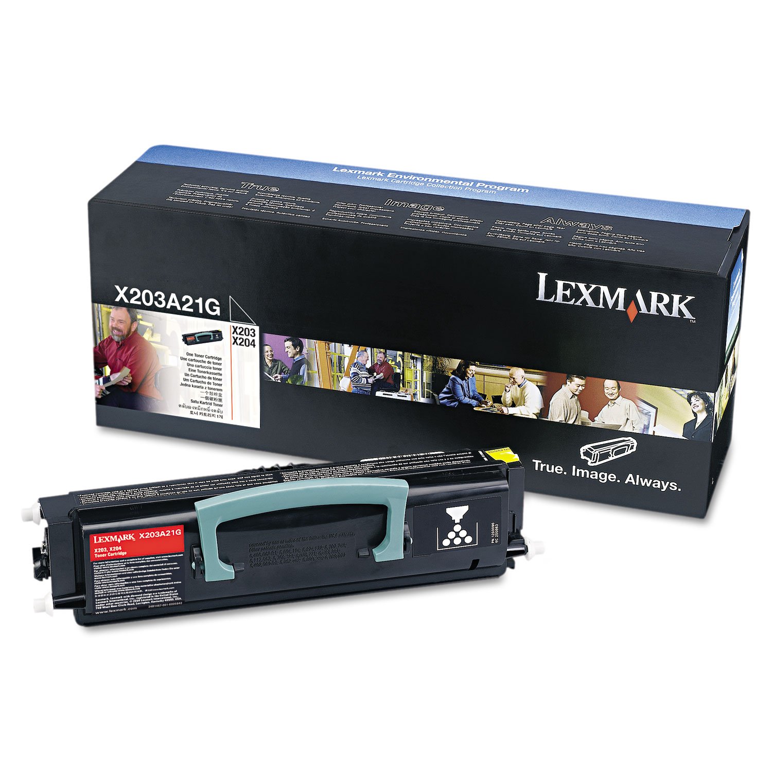 Canon HP LEXMARK 空インクカートリッジ　合計210個 Amazon.com: Lexmark X203A11G X203 X204 Toner Cartridge (Black) in