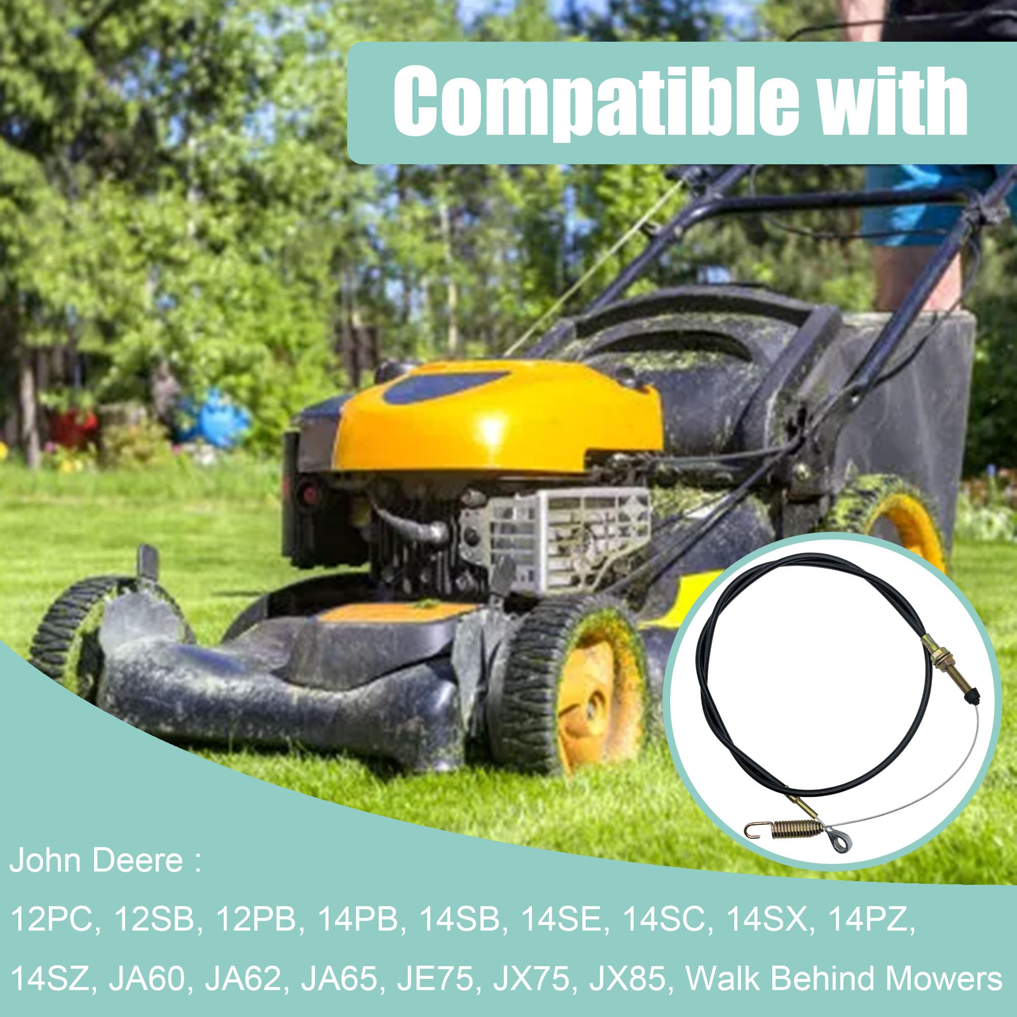 Walk Behind Deere Jx75 Riding Lawn Mowers Clearance Push Pull