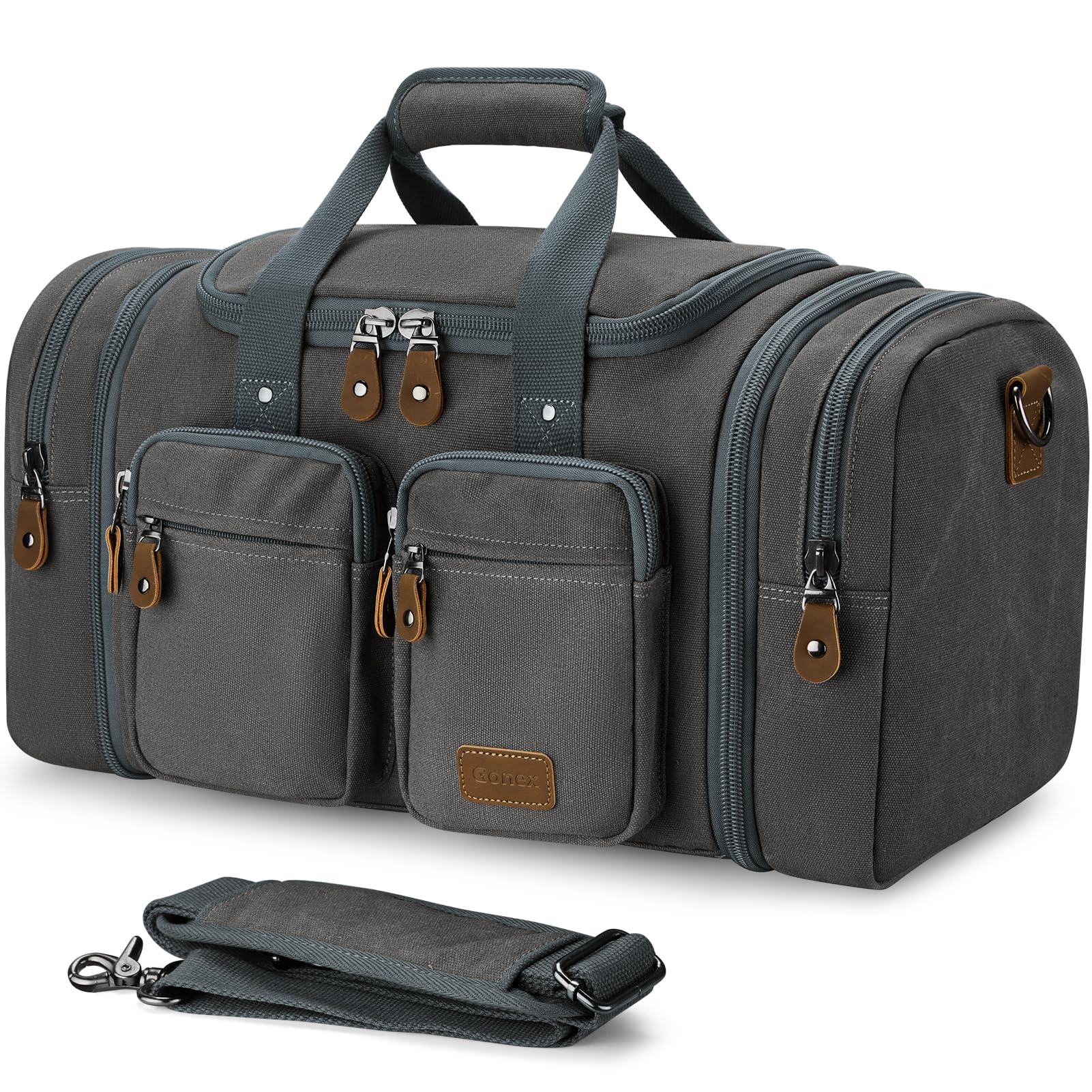 Gonex Canvas Duffle Bag 60L