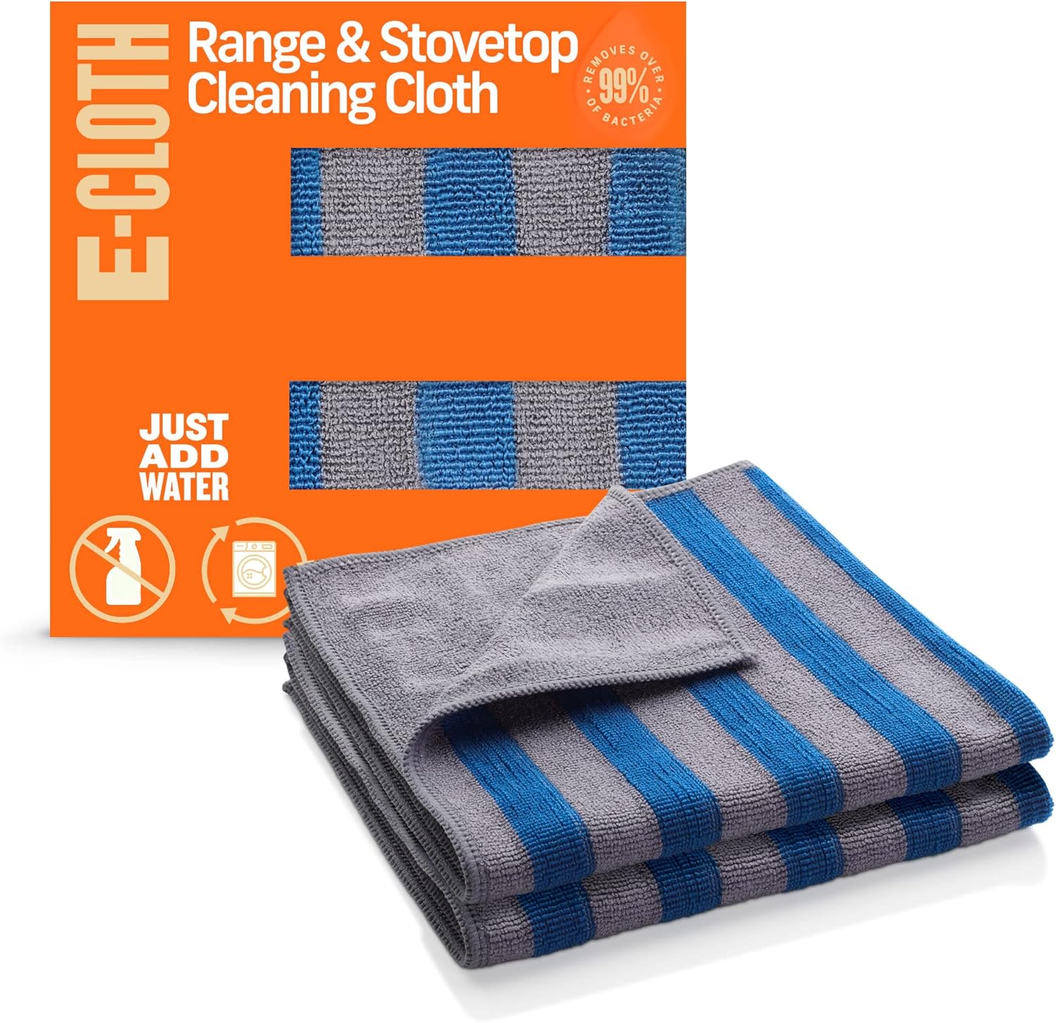 ECloth Range & Stovetop Cleaning Cloth, Reusable Premium