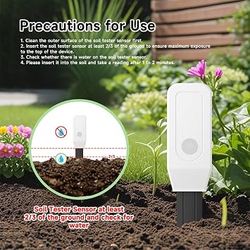 Plant Soil Moisture Meter Ground Humidity Detector