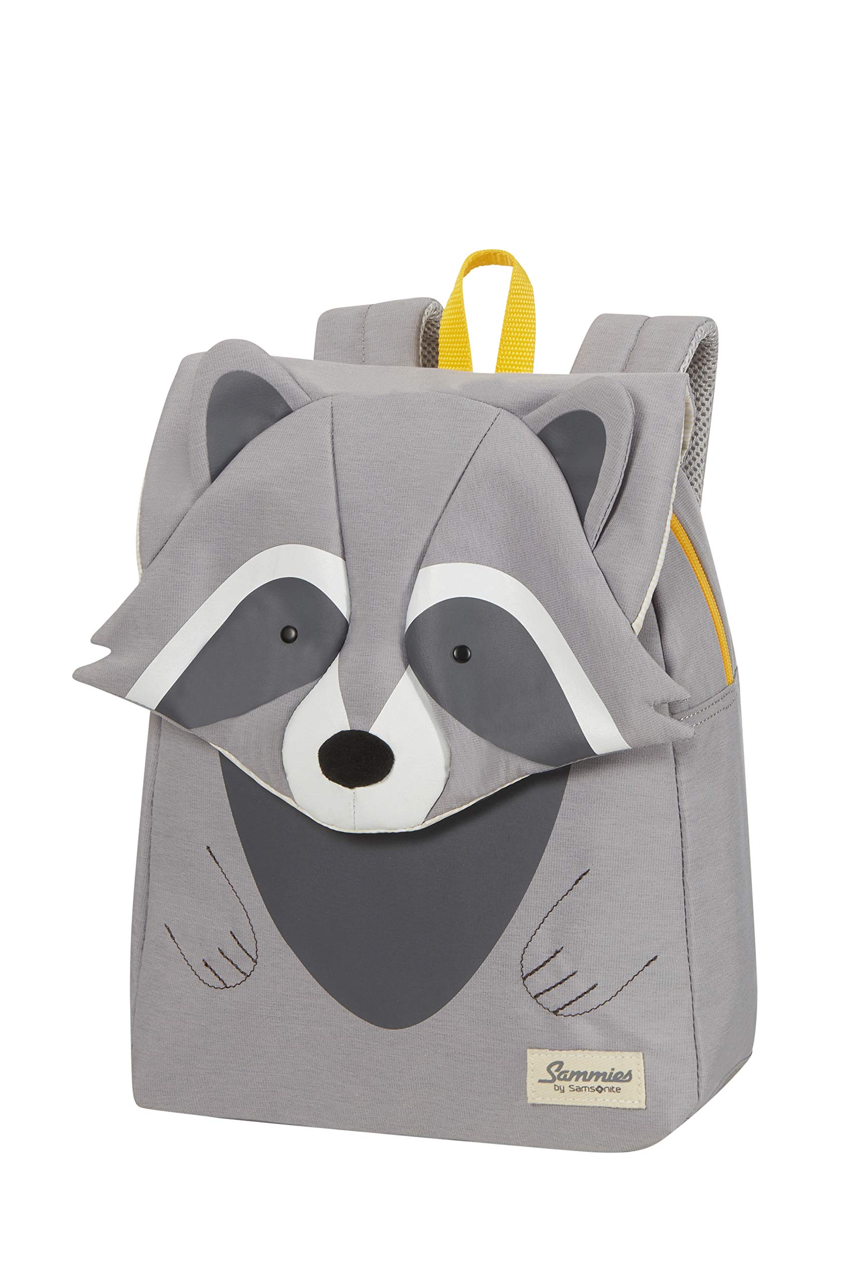 Samsonite Happy Sammies Eco - Zaino per bambini S+, 32 cm, 11 L, grigio (Raccoon Remy)