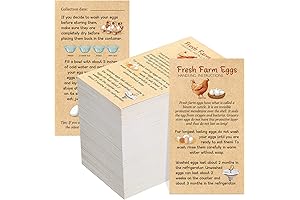 200 Pcs Egg Handling Labels