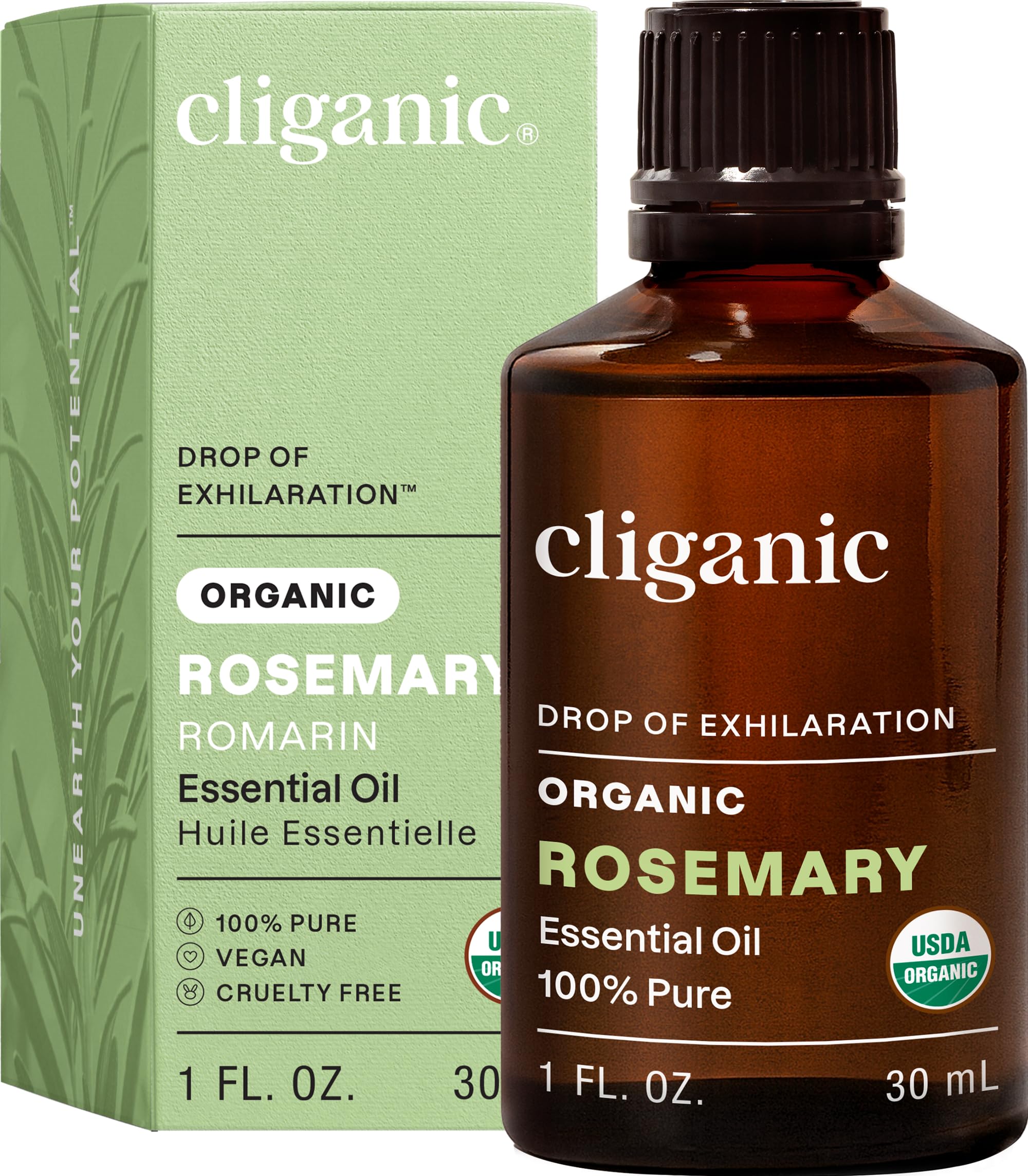 Cliganic Organic Rosemary Essential Oil