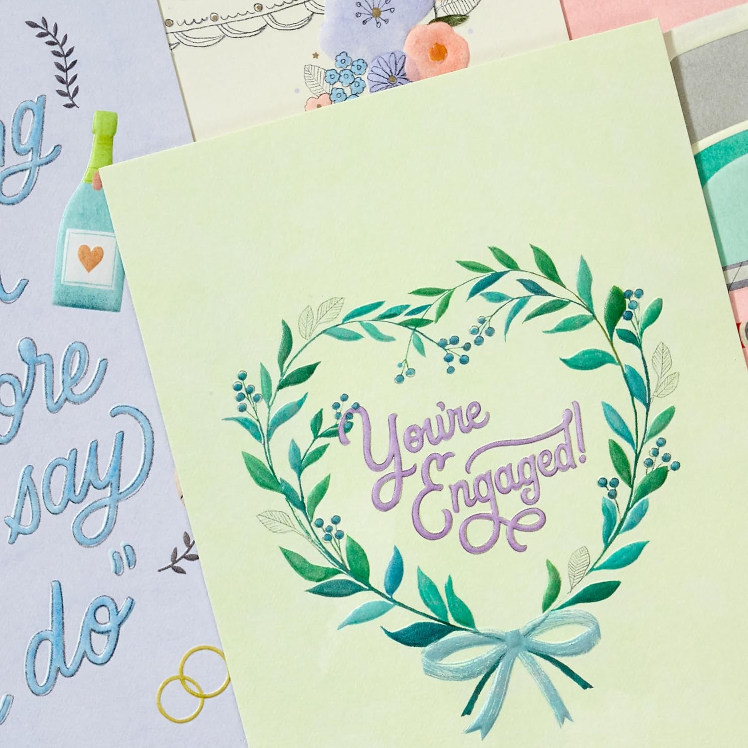 Hallmark Wedding Card Assortment (16 Cards with Envelopes) for Engagements, Bridal Showers, Bachelorette Party - Image 5