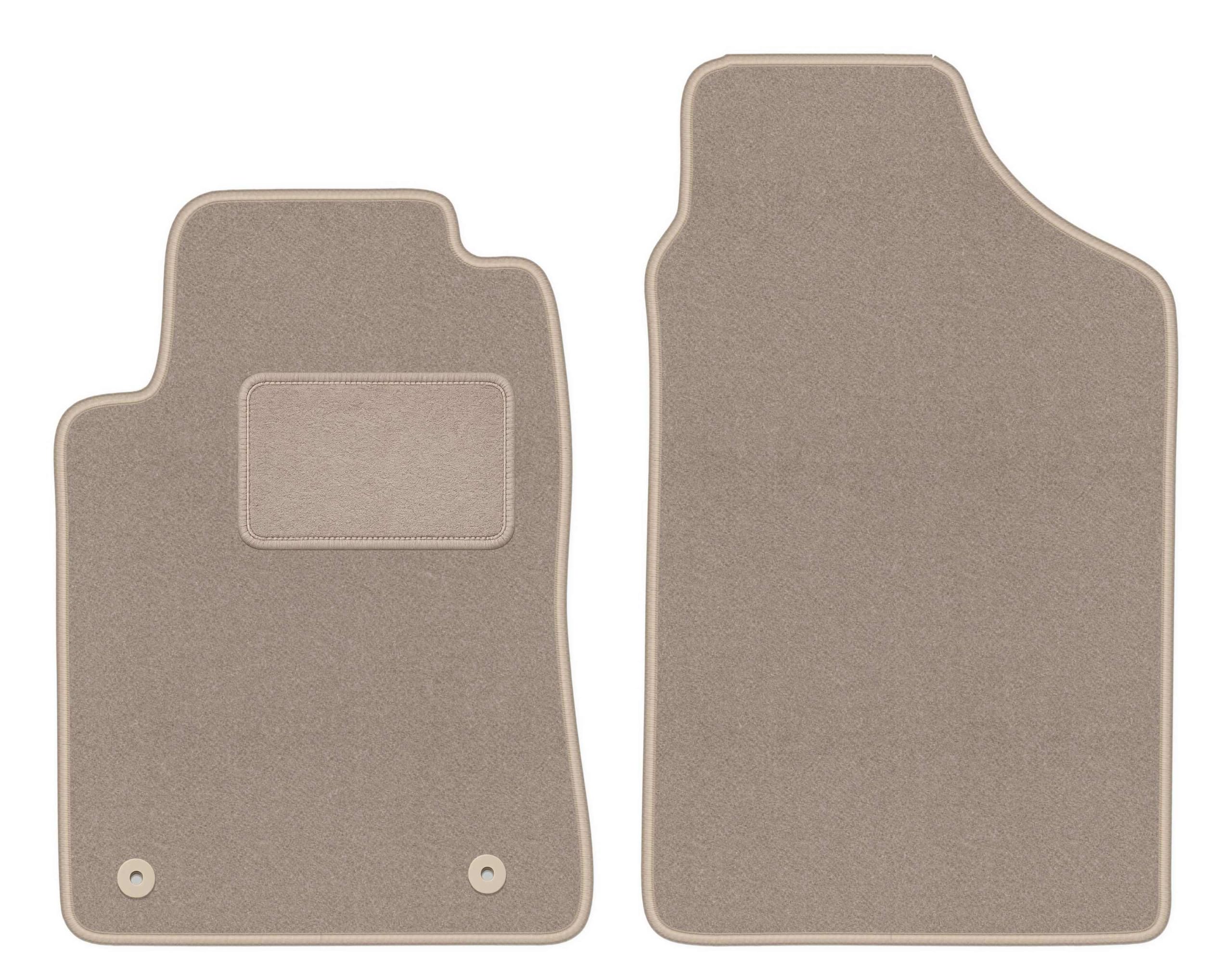 Alfombrillas de terciopelo beige que renuevan el suelo gastado de tu Peugeot 605 sedán 8