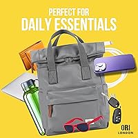 Amazon.com: ORI LONDON Travel Backpack - Medium Nylon Rolltop
