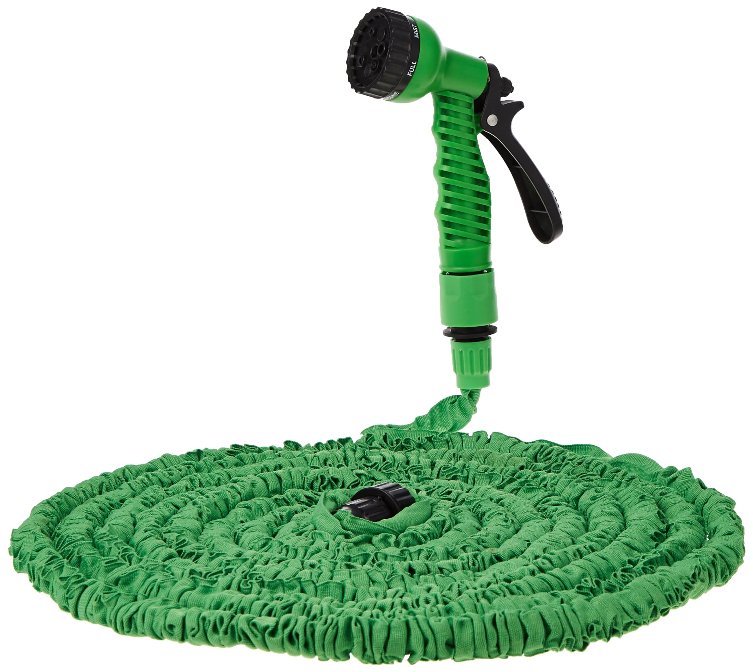 Alohashop 100FT/30M Garden Hose Upgrade Expandable Magic Flexible Water Hose Plastic Hoses Pipe With Expandable Hose 7 Function Spray Nozzle Leak Proof To Watering, 3 kinds of water pipe connections