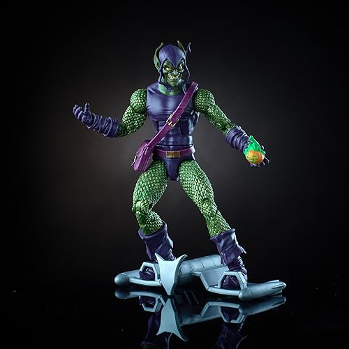 Miniatura 8 de Marvel, Spider-Man Legends Series, figura del duende verde (6 pulgadas).