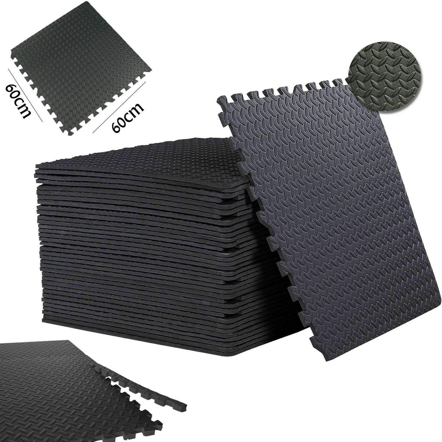 Extra Thick Gym Flooring Interlocking Tiles Floor Mats Eva Soft Foam