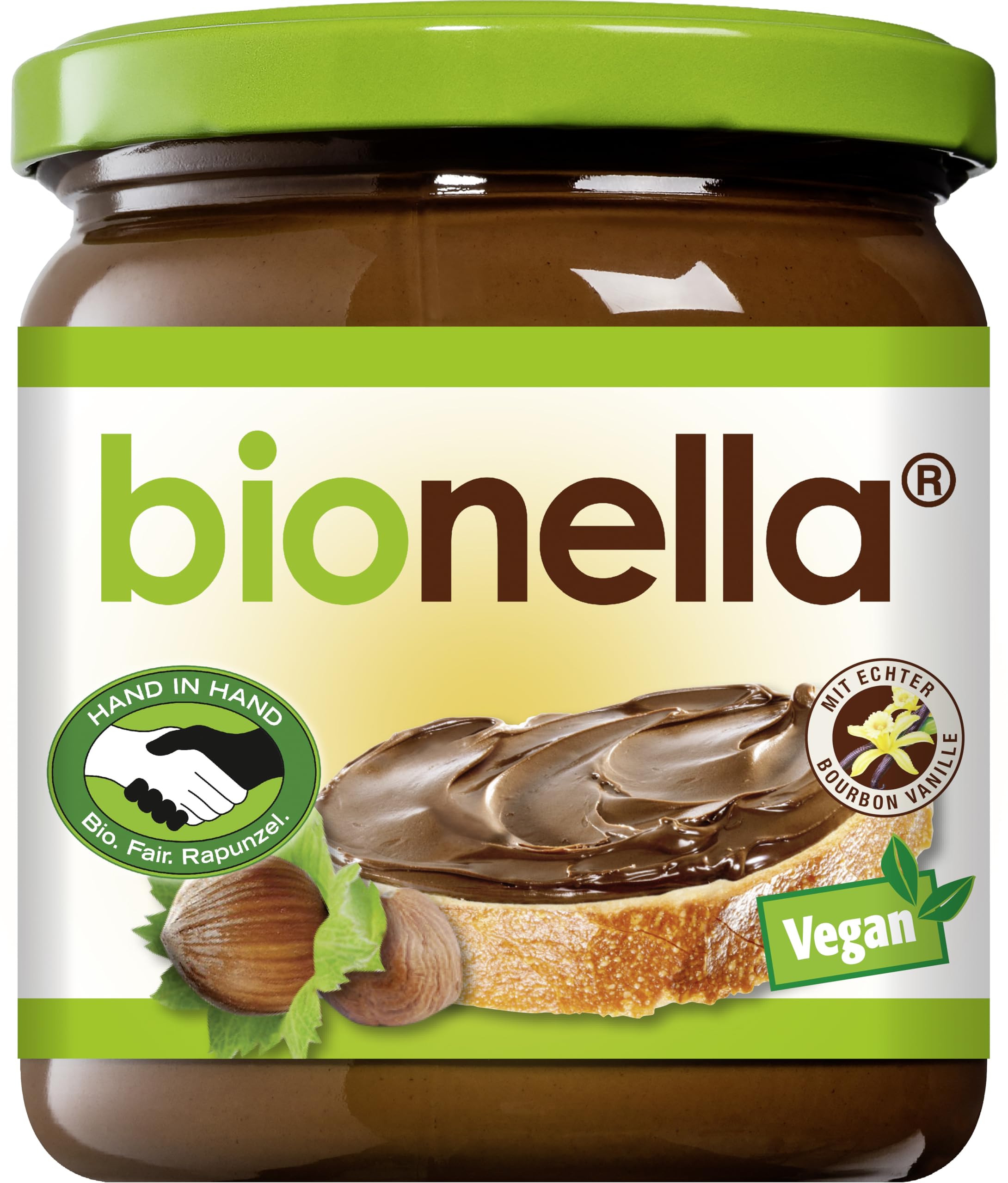 bionella Nussnougat-Creme vegan HIH 6 x 400 g