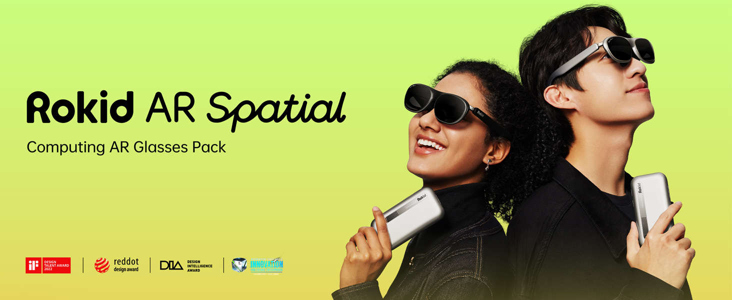 Amazon.com: Rokid AR Spatial Video Glasses with 3-Screen Display