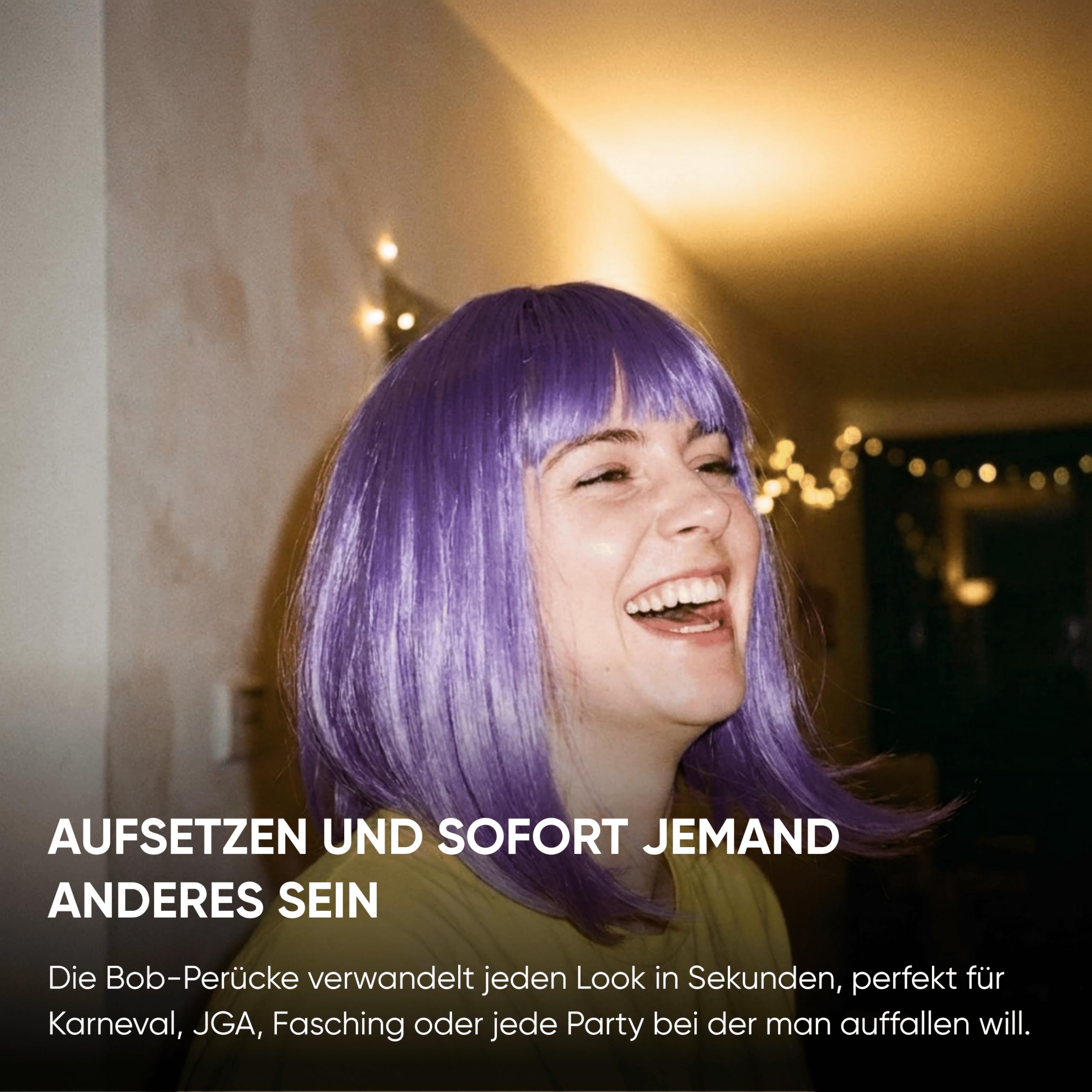 Sonia Originelli Fanset Fanartikel Fanhut Blumenkette Fanschal Schweißband Fähnchen Perücke WM EM Farbe: Schweden Bob