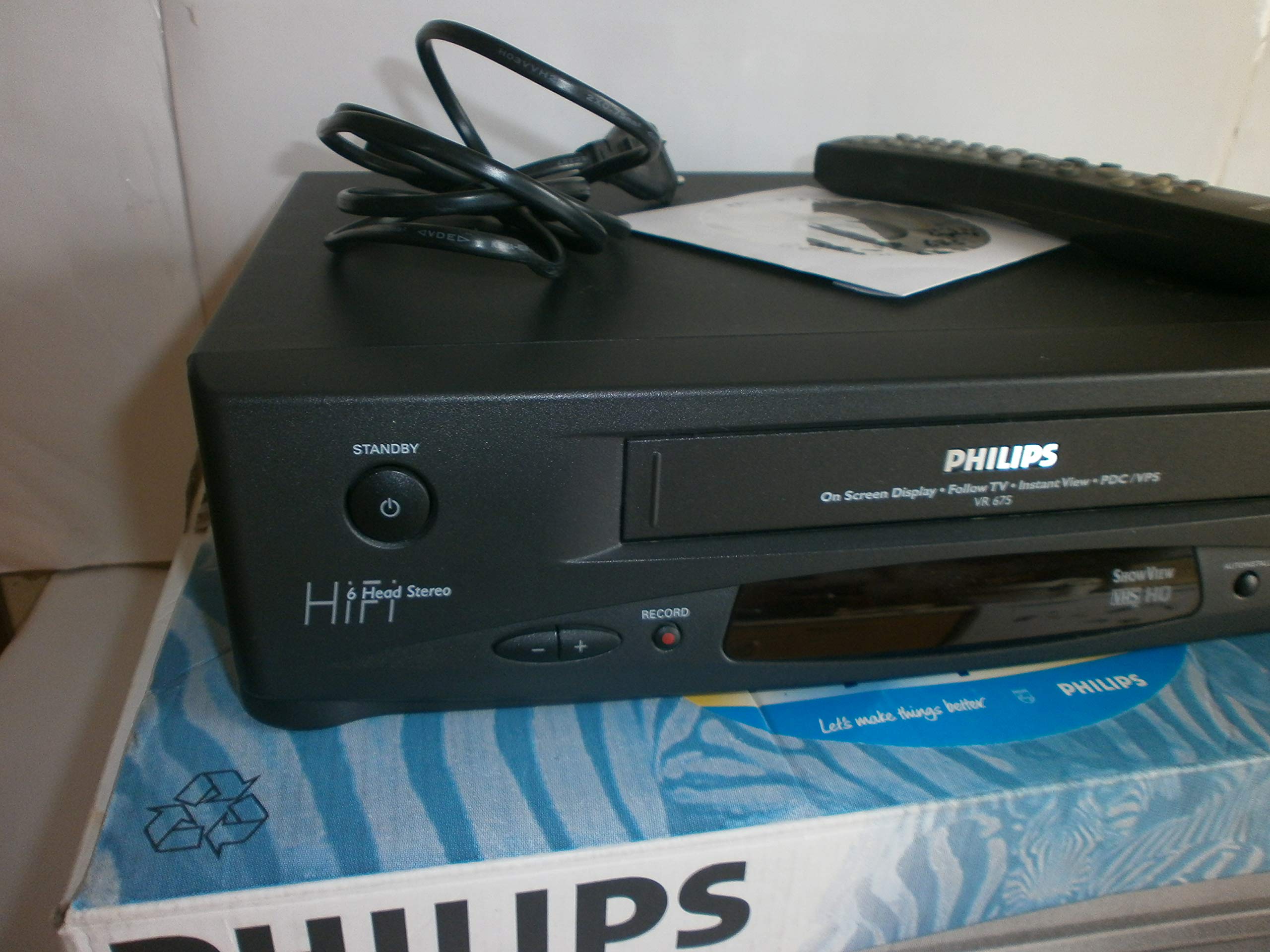 MAGNÉTOSCOPE VHS PHILIPS VR 4379/39 Fonctionne parfaitement EUR 30,00 - FR