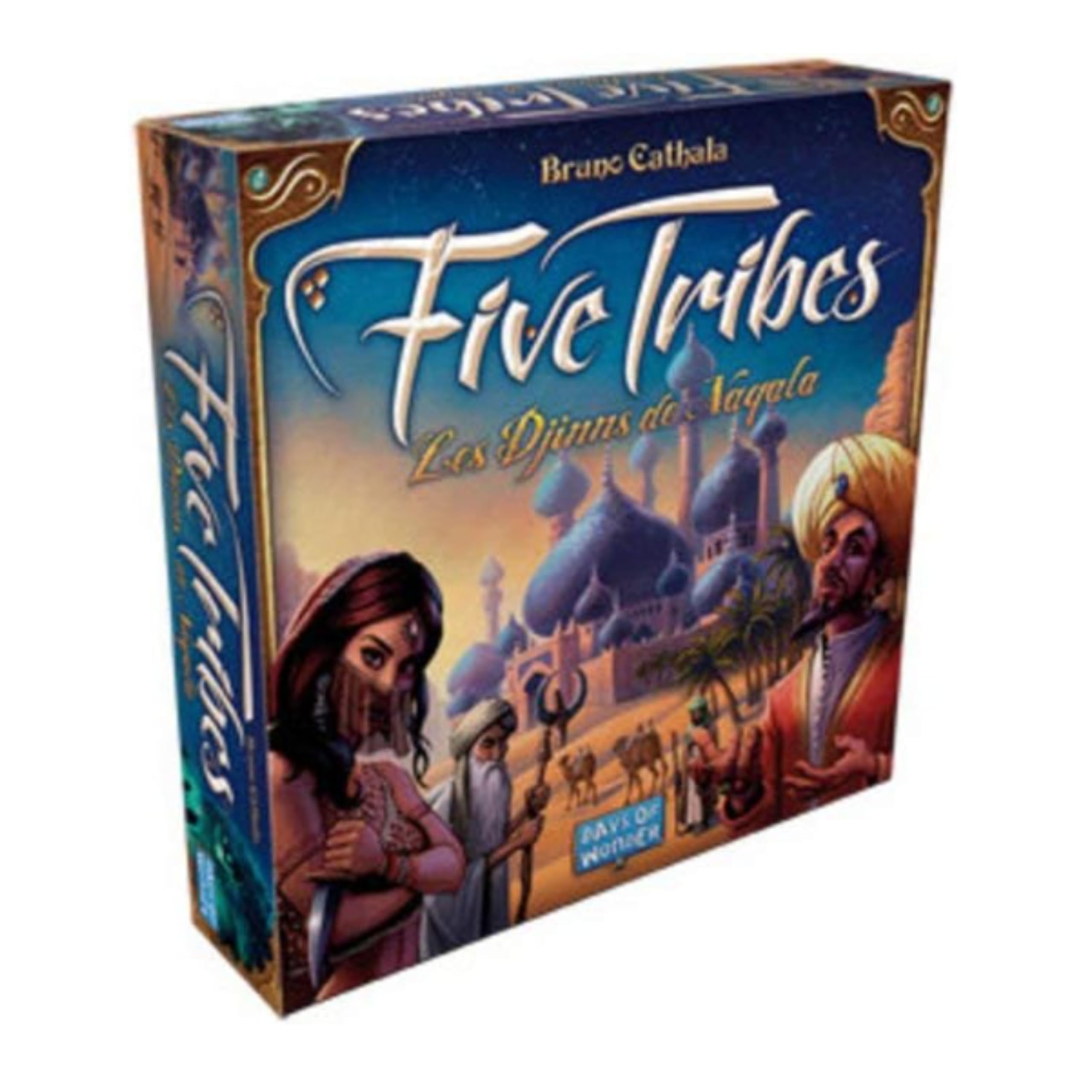 Asmodee Days of Wonder | Five Tribes: Los Djinns de Naqala | Juego de Mesa | A Partir de 13 años | 2 a 4 Jugadores | 40 a 80 Minutos