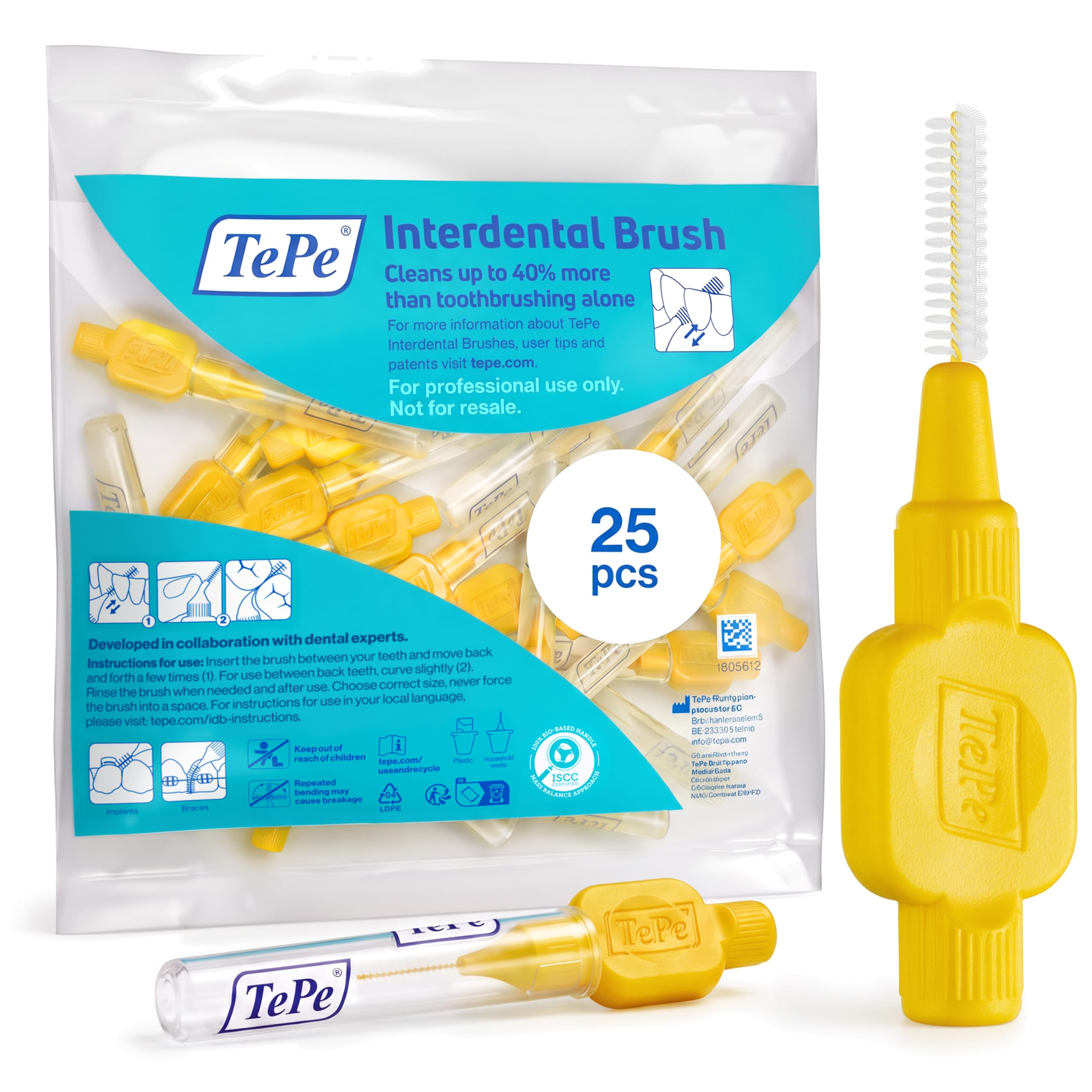 TePe Interdental Brush - Purple, 25 Count -11 TePe Interdental Brush - Purple, 25 Count -11