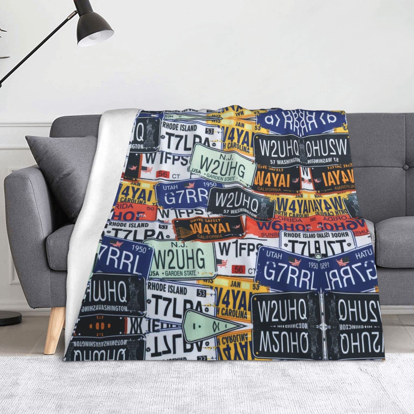 Couverture en flanelle pour le camping et les voyages en famille