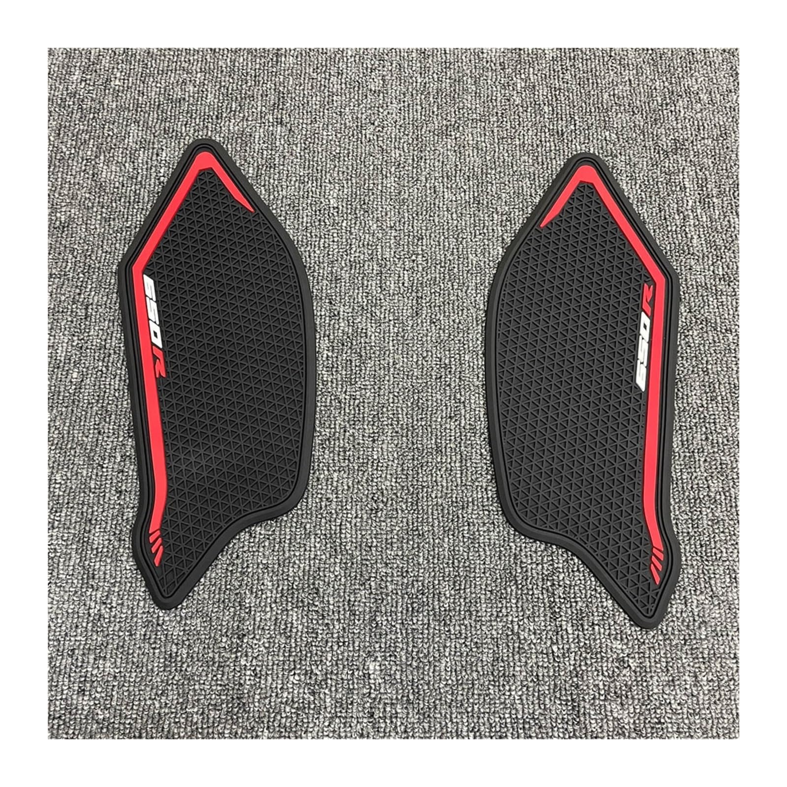 for CBR650R CB650R 2019-2023 Side Fuel Tank Pad Tank Pads Stickers Decal Gas Knee Grip Traction Pad Tankpad(3 Black)